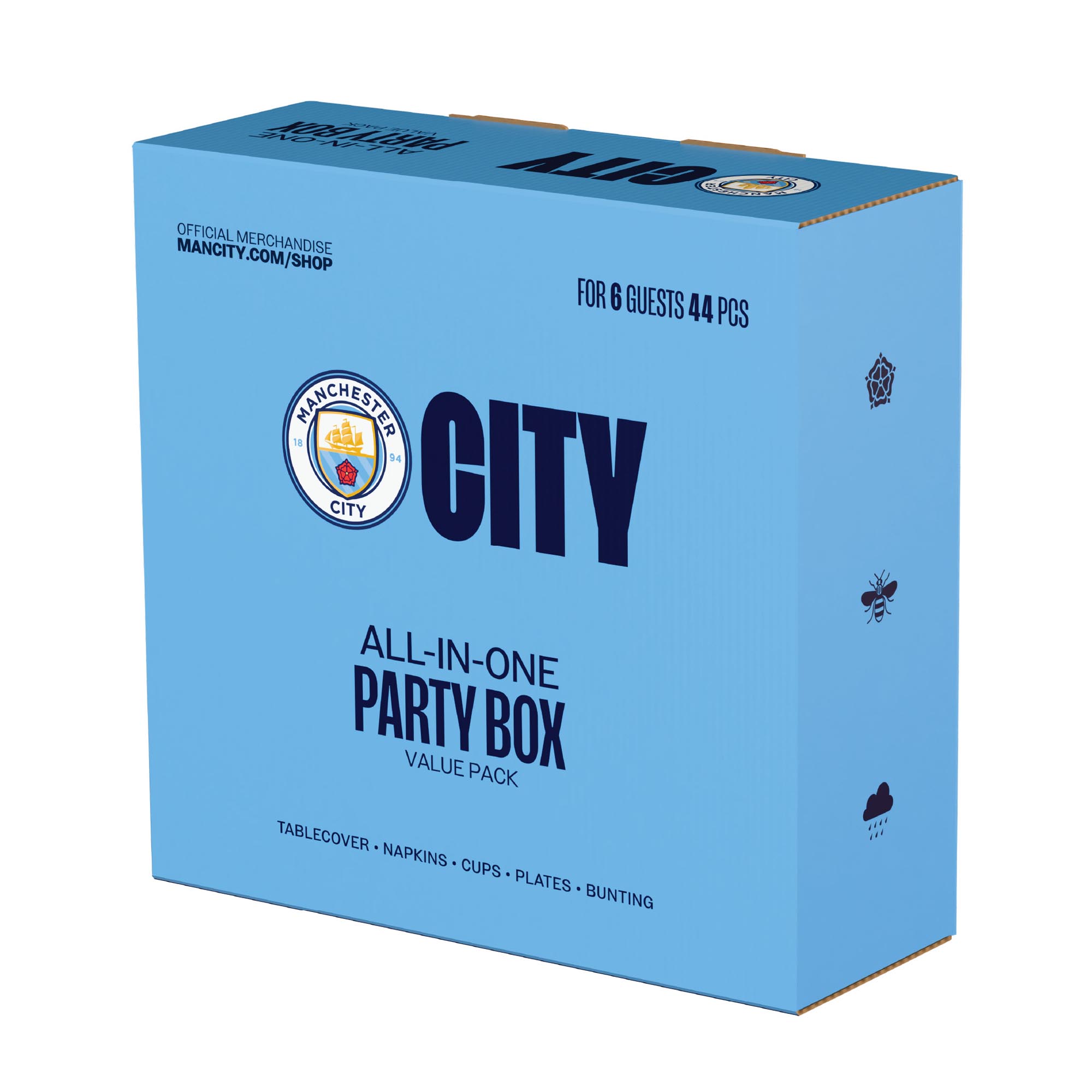 Manchester City FC Party Box - 6 Guests