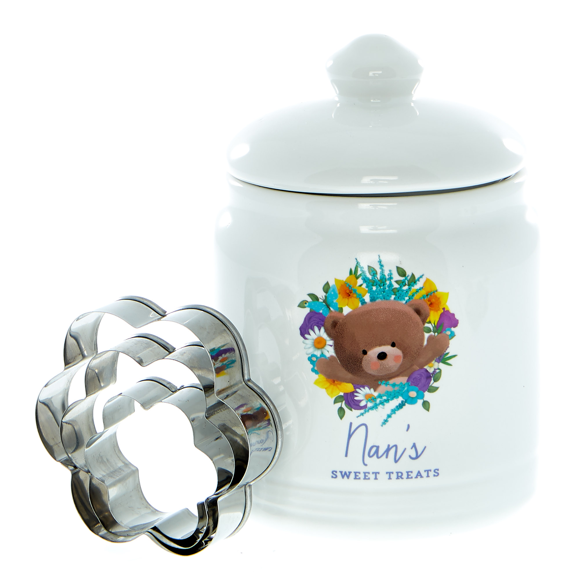 Hugs Bear Nan Cookie Jar, Cookie Cutters & Recipes