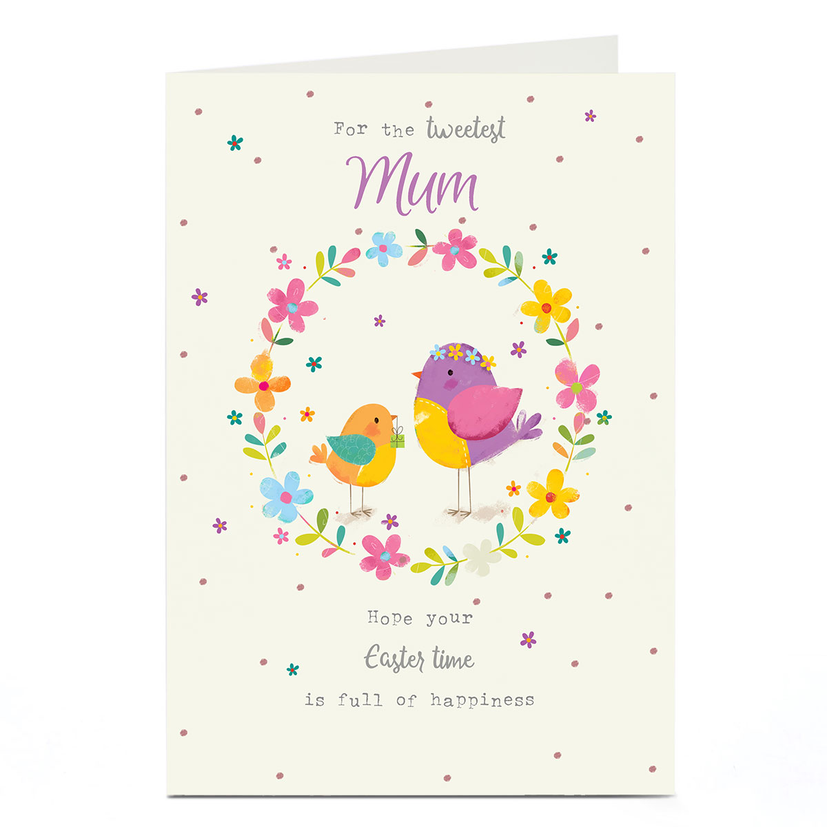 Personalised Easter Card - For The Tweetest...