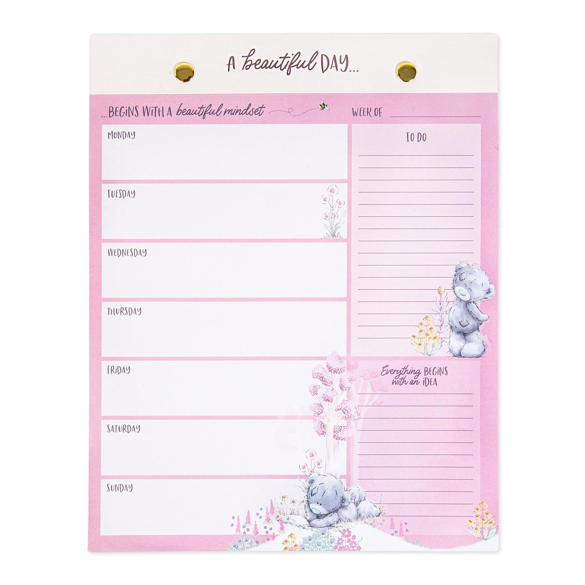 Me to You Tatty Teddy Weekly Planner