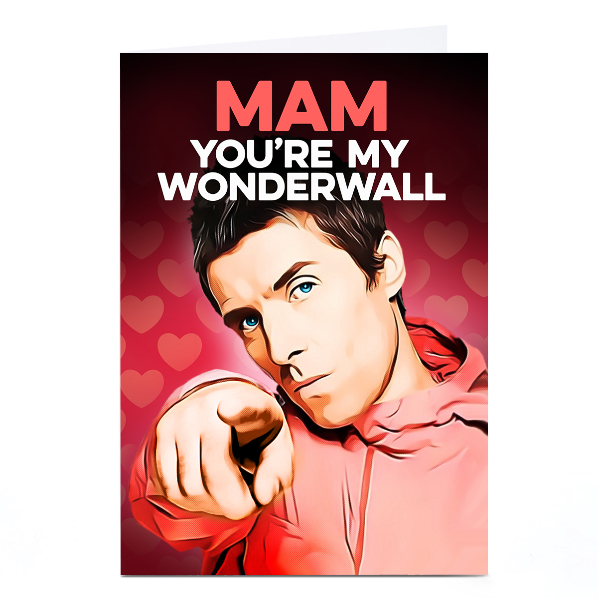 Personalised PG Quips Mother's Day Card - Wonderwall Mam