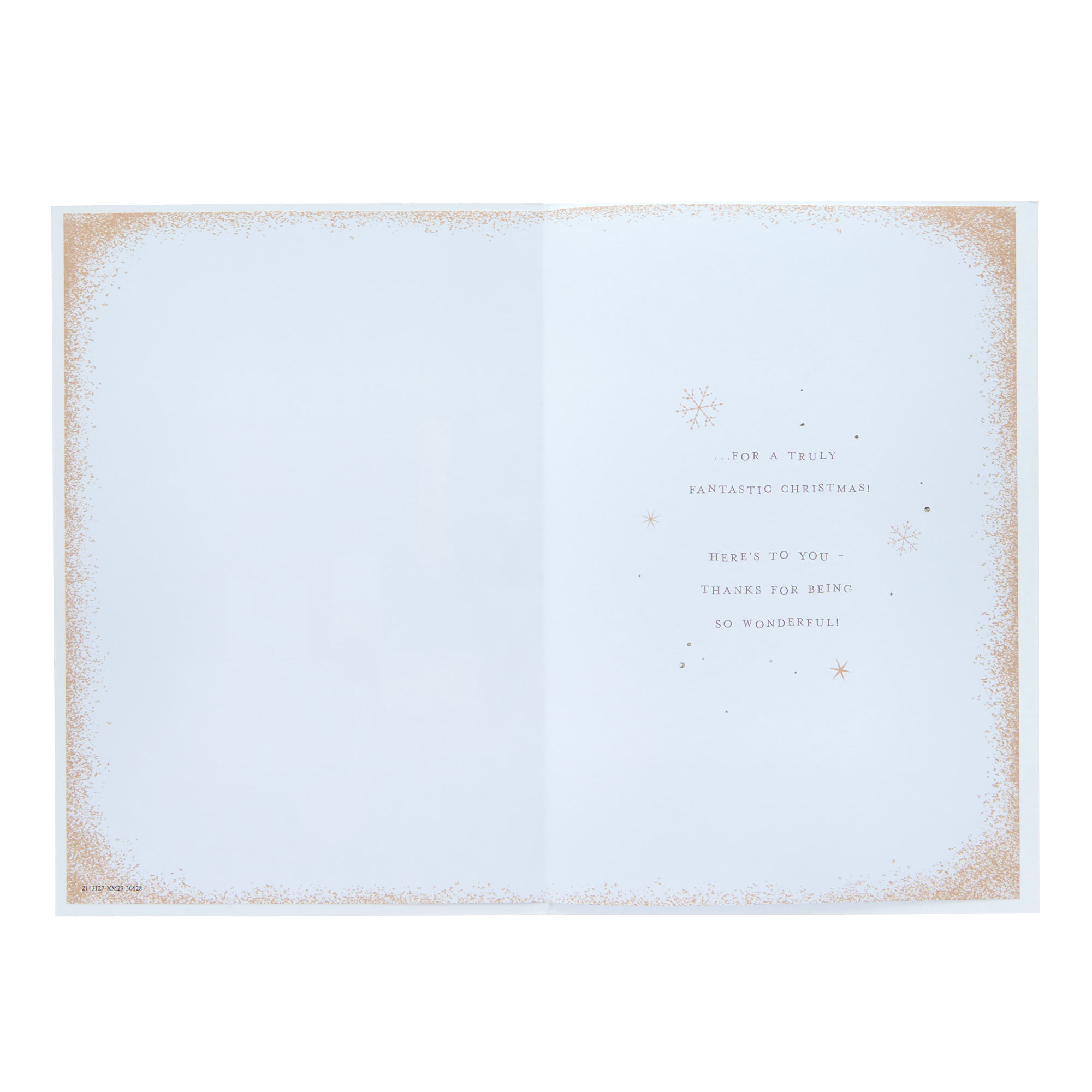 A Good Friend Is The Only Thing You Need Christmas Card