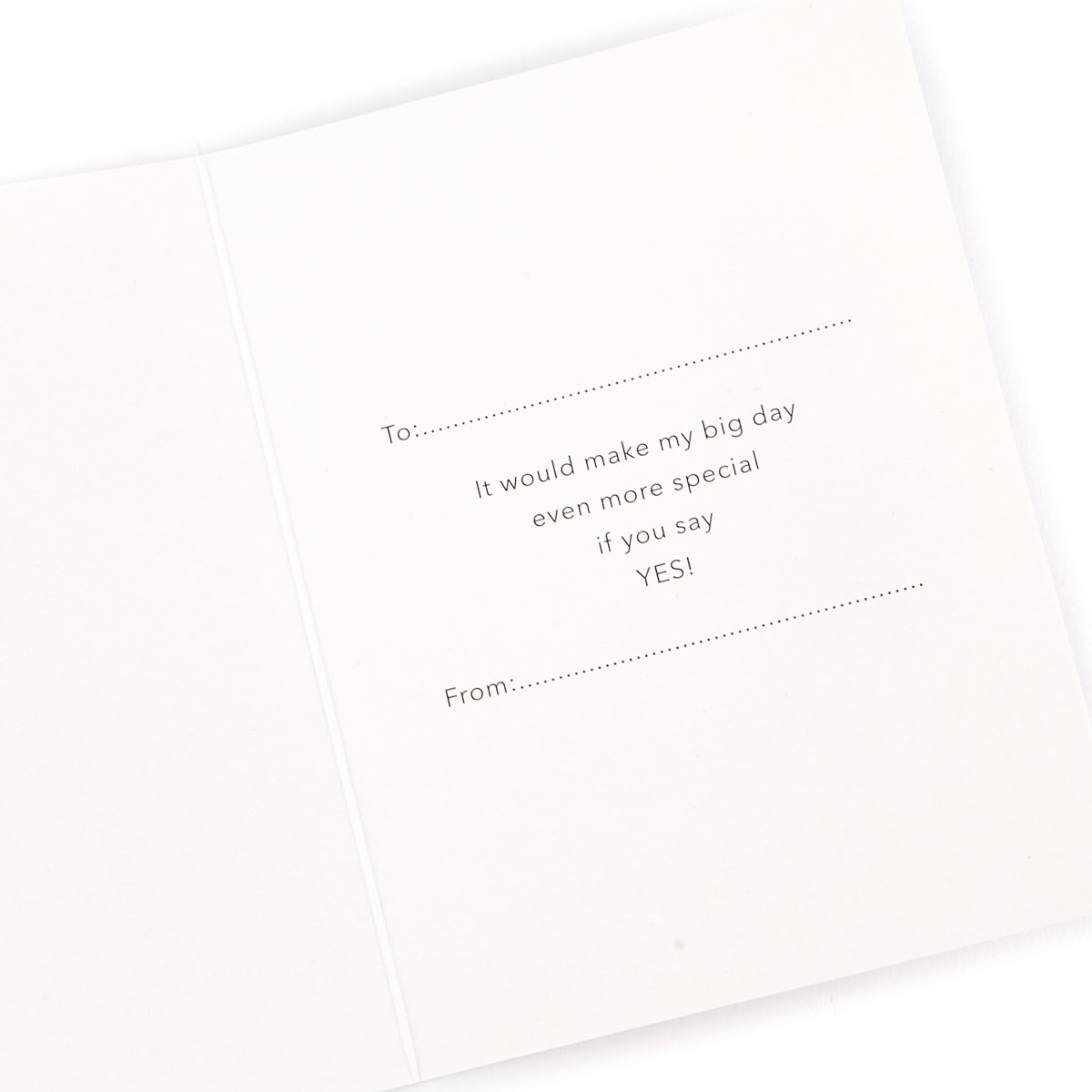 Bridesmaid Request & Thank You Cards - Pack of 10