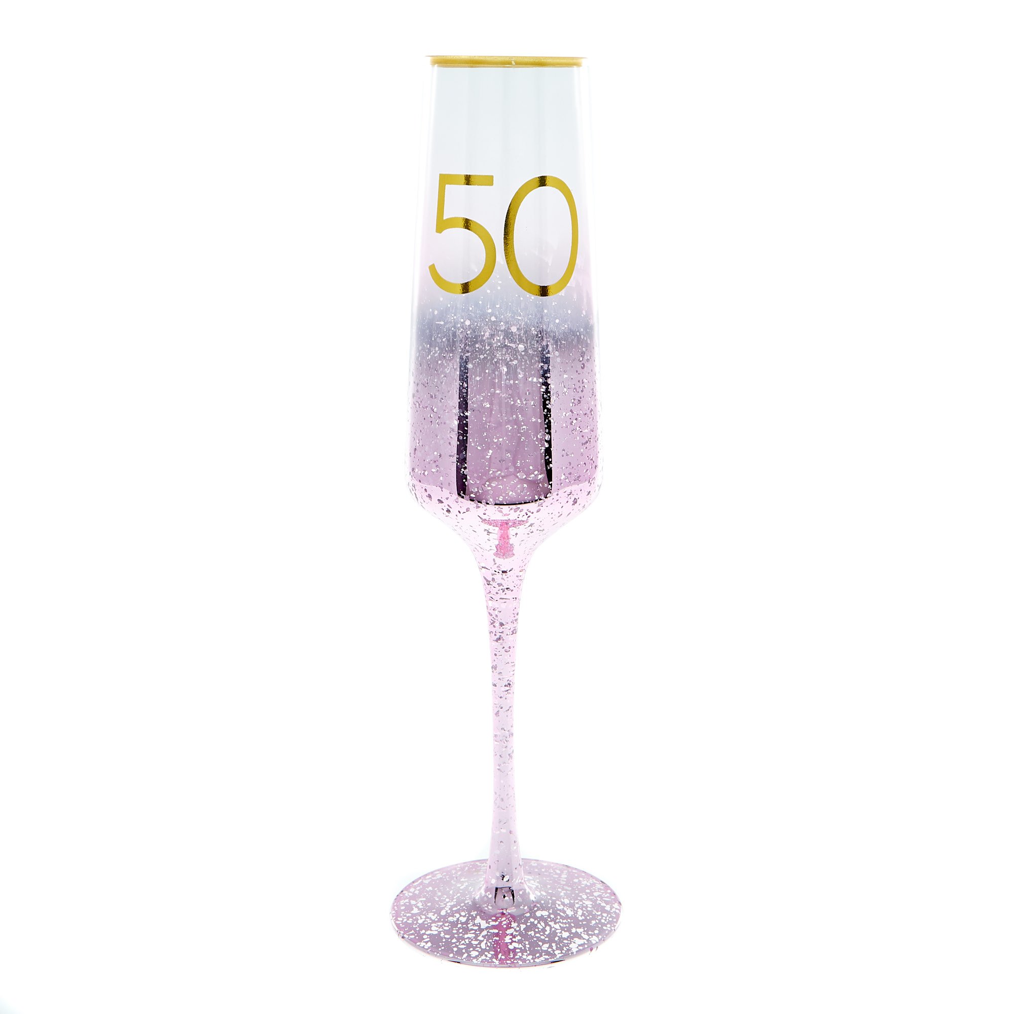 Buy 50th Birthday Champagne Flute Happy Birthday To You for GBP 4.99