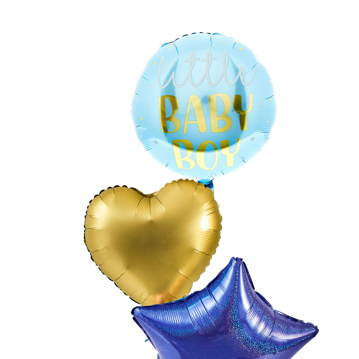 Baby Boy Inflated Balloon Arrangement