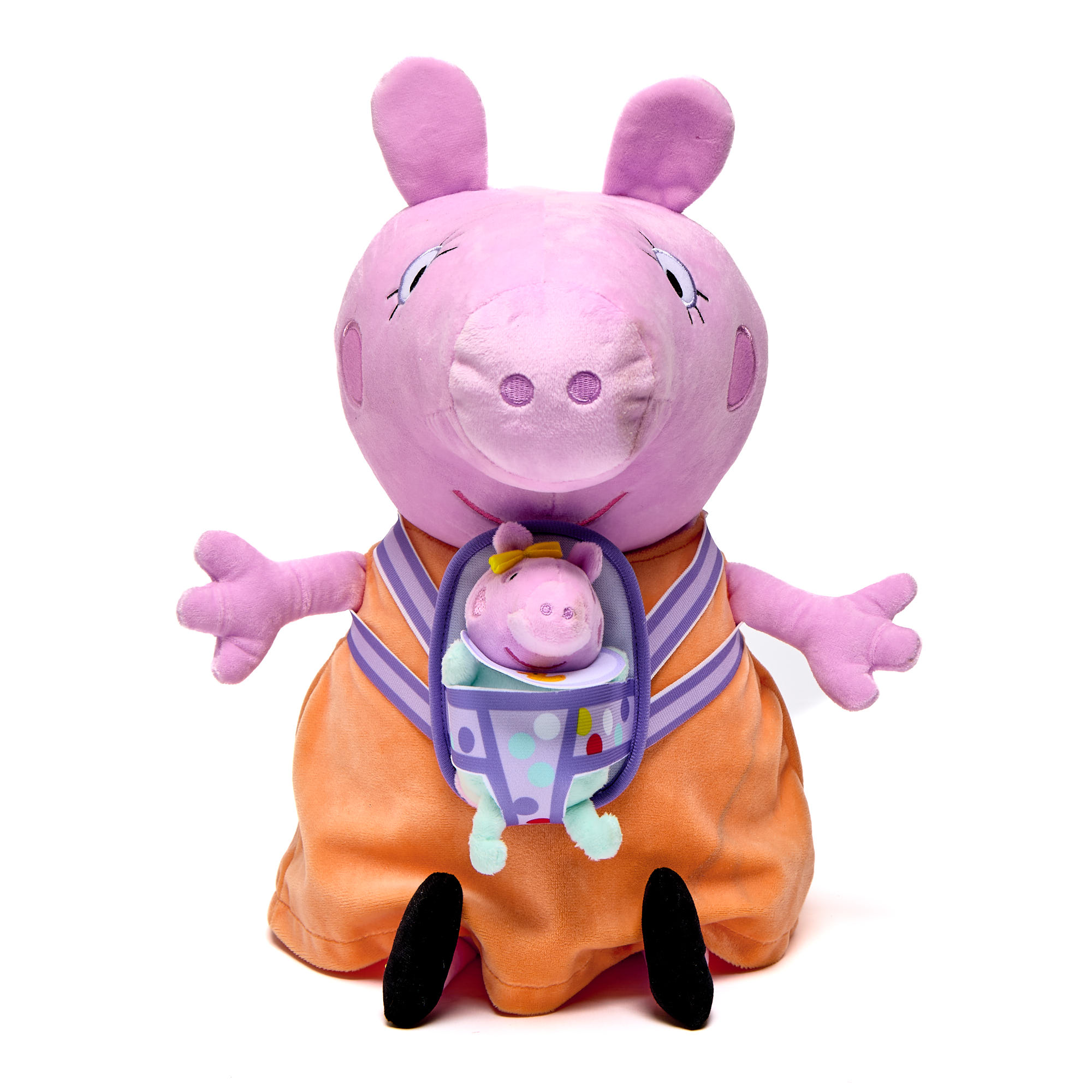 Image of Peppa Pig Mummy &amp; Evie Soft Toy