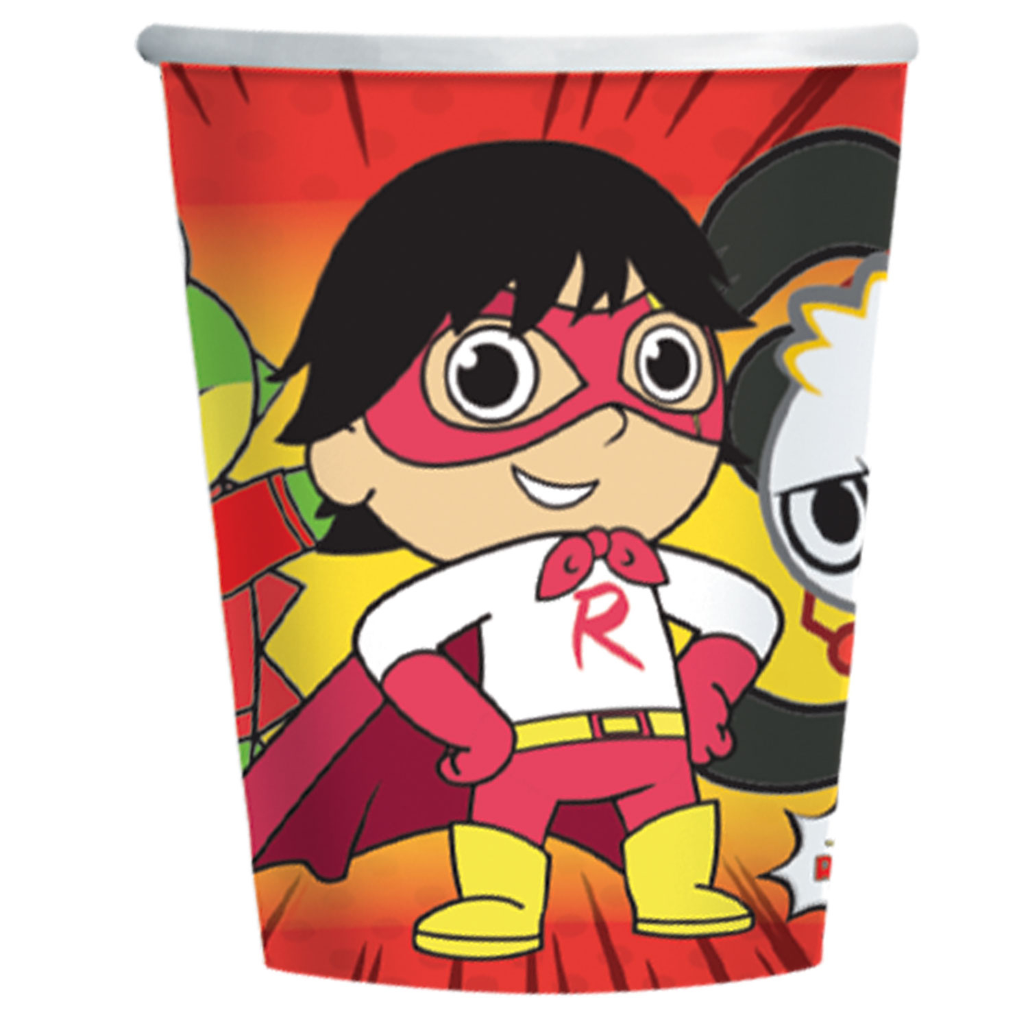 Ryan's World Party Tableware & Decorations Bundle - 16 Guests