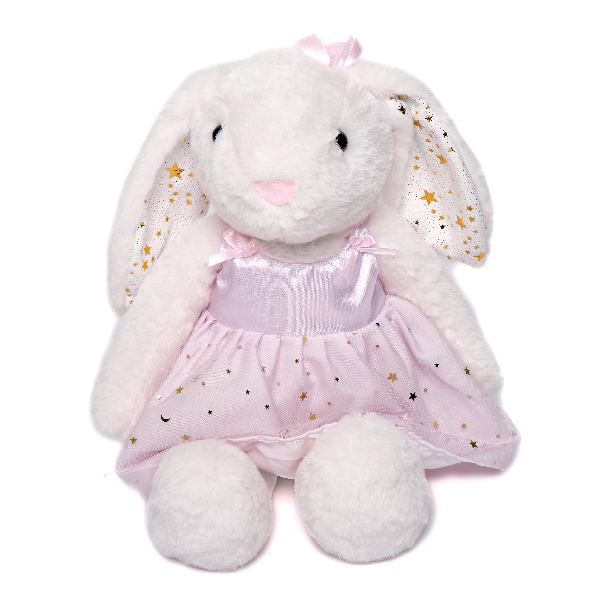 Large Festive Bunny With Dress Soft Toy