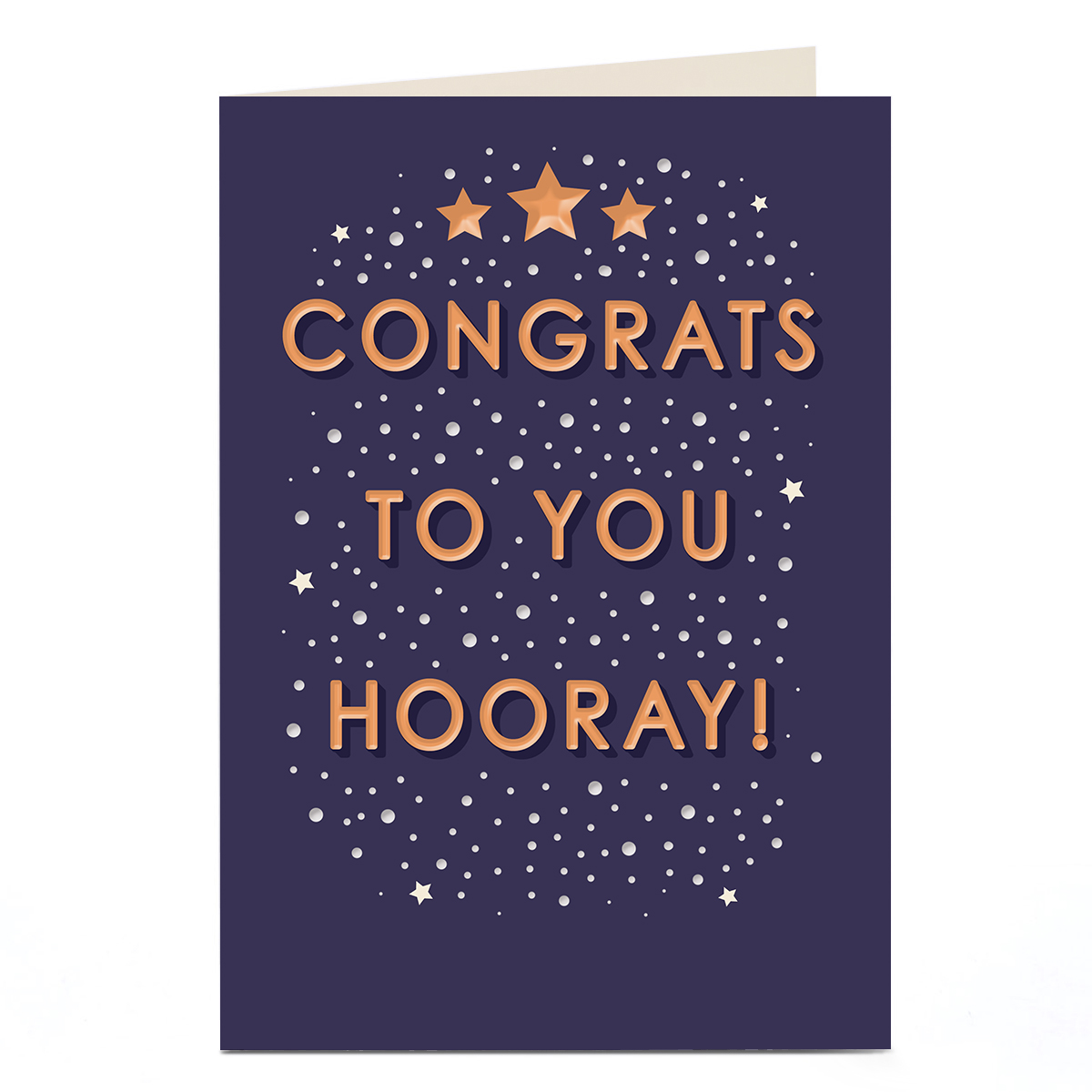 Congratulations Card - Congrats To You Hooray