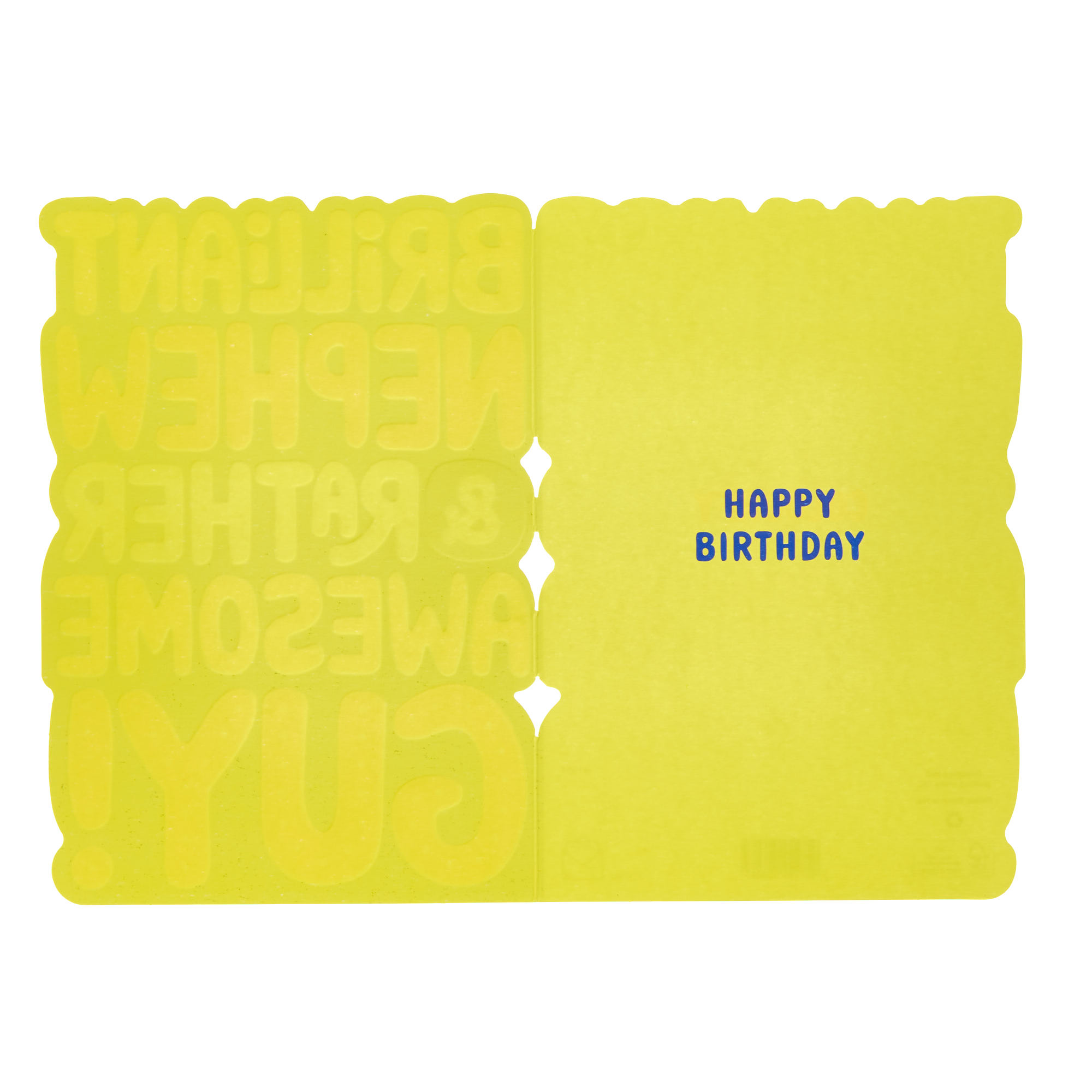 Nephew Rather Awesome Guy Birthday Card