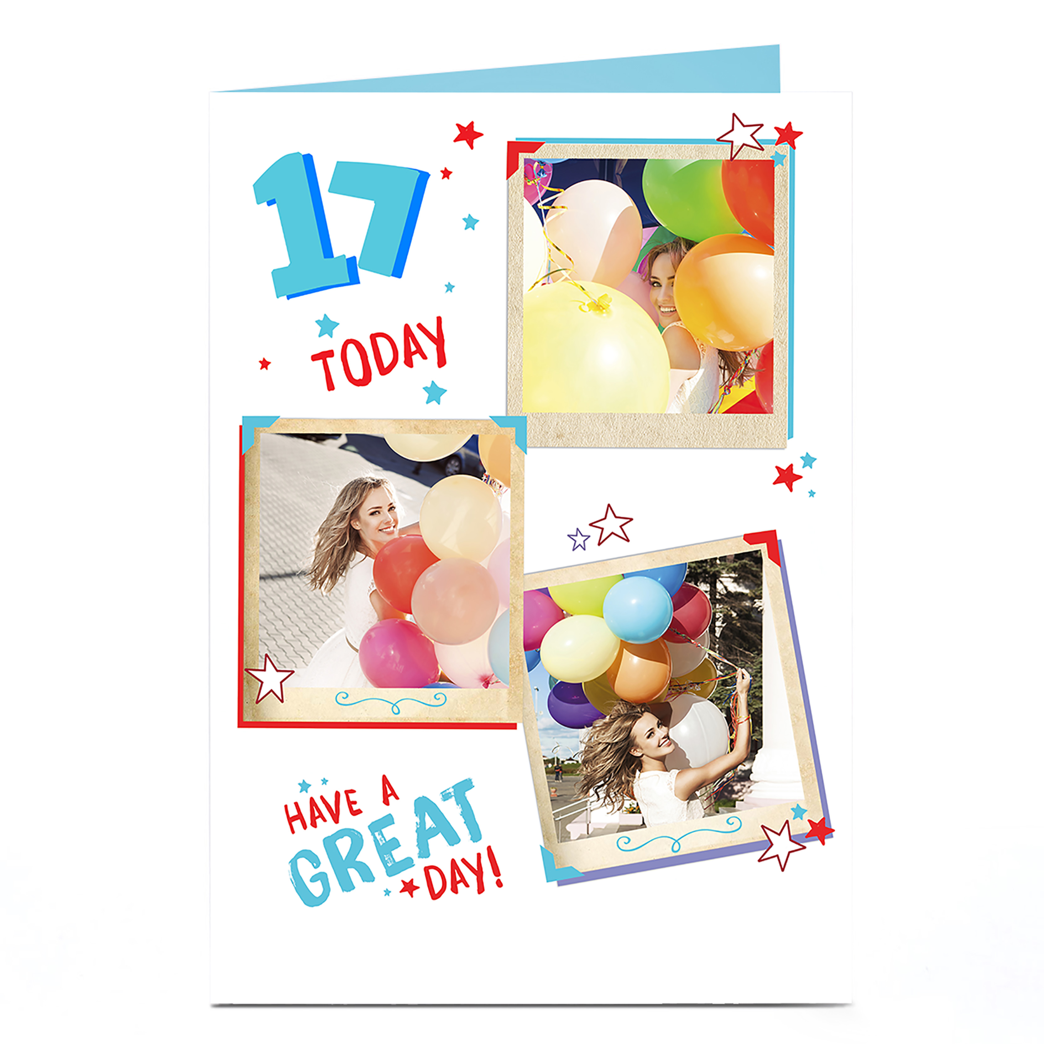Photo Any Age Birthday Card - Have A Great Day