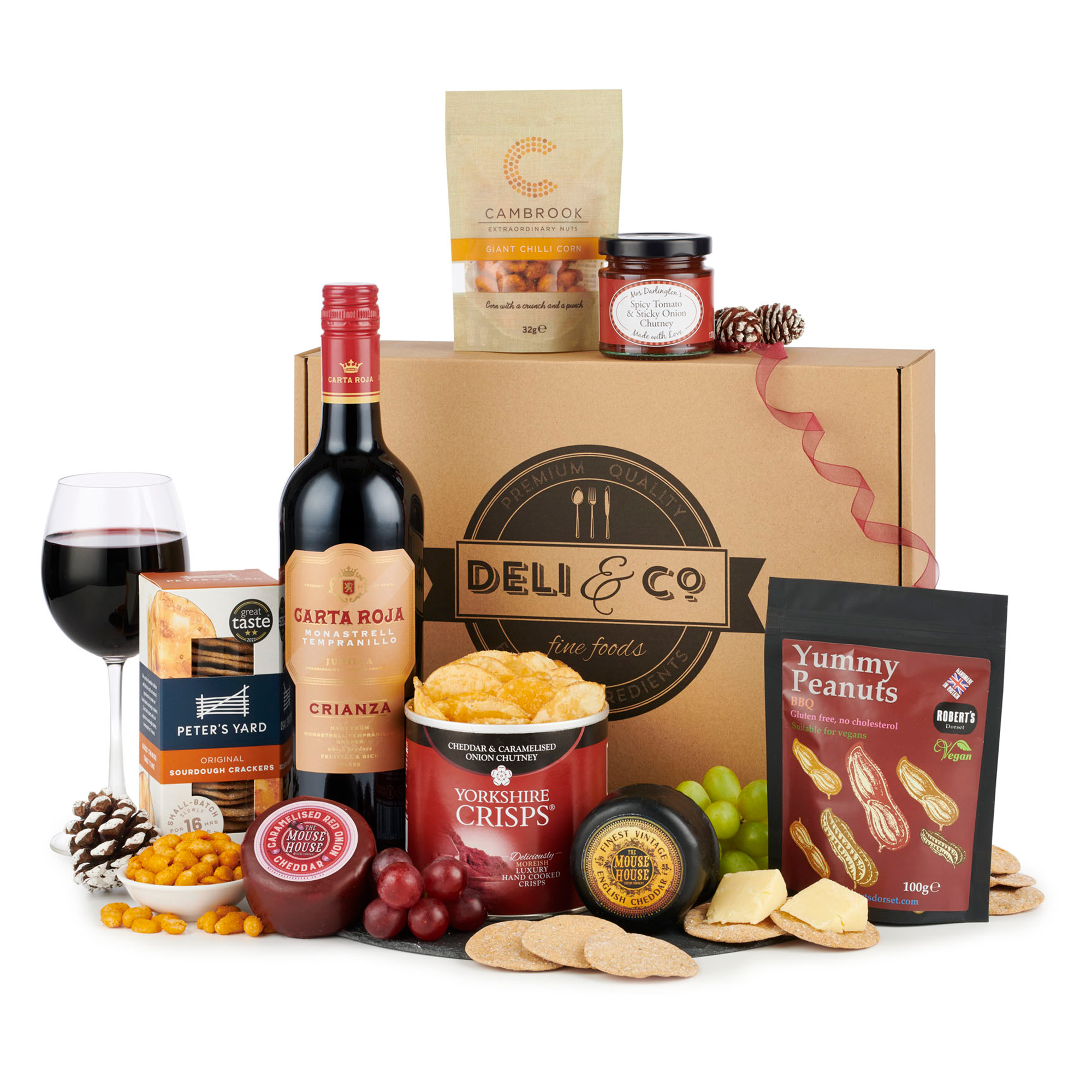 Buy Wine & Cheese Hamper for GBP 34.95 Card Factory UK