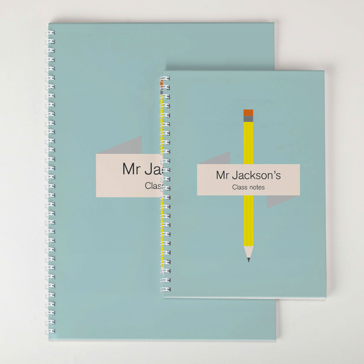 Personalised Pencil Notebook