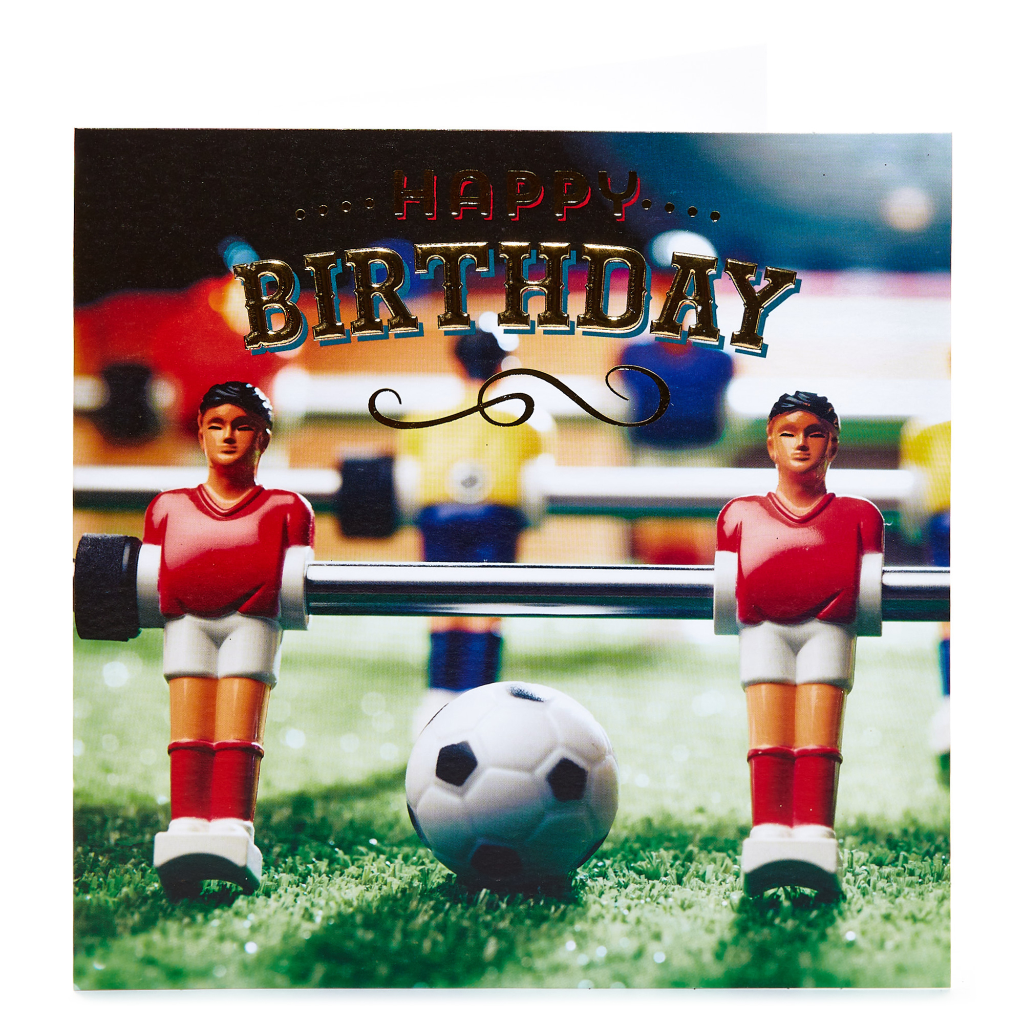 Birthday Card - Table Football