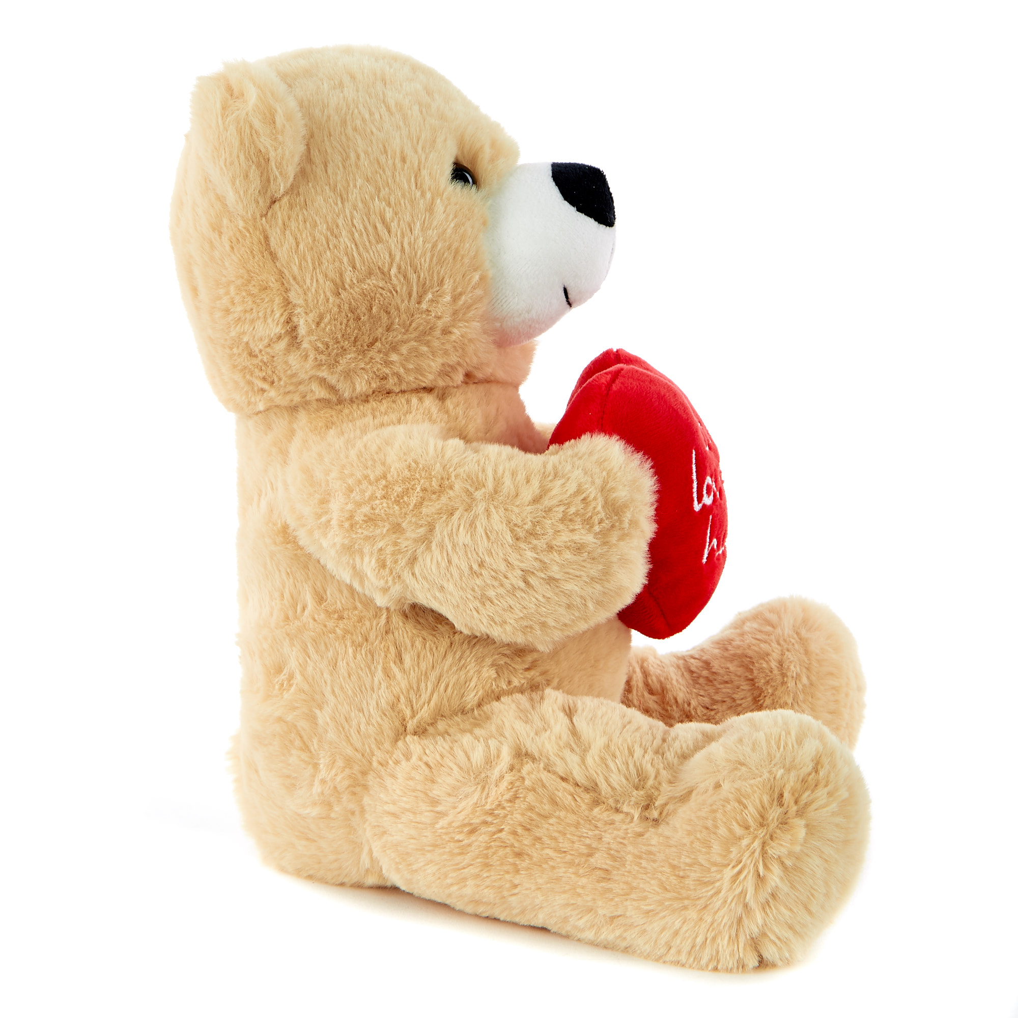 Bear With Love Heart Valentine's Day Soft Toy