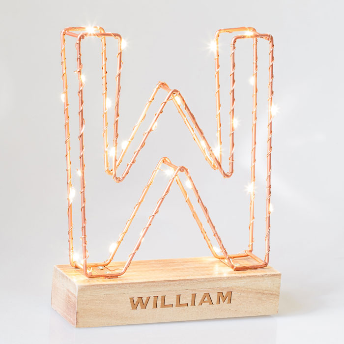 Personalised Lumi Letter Light