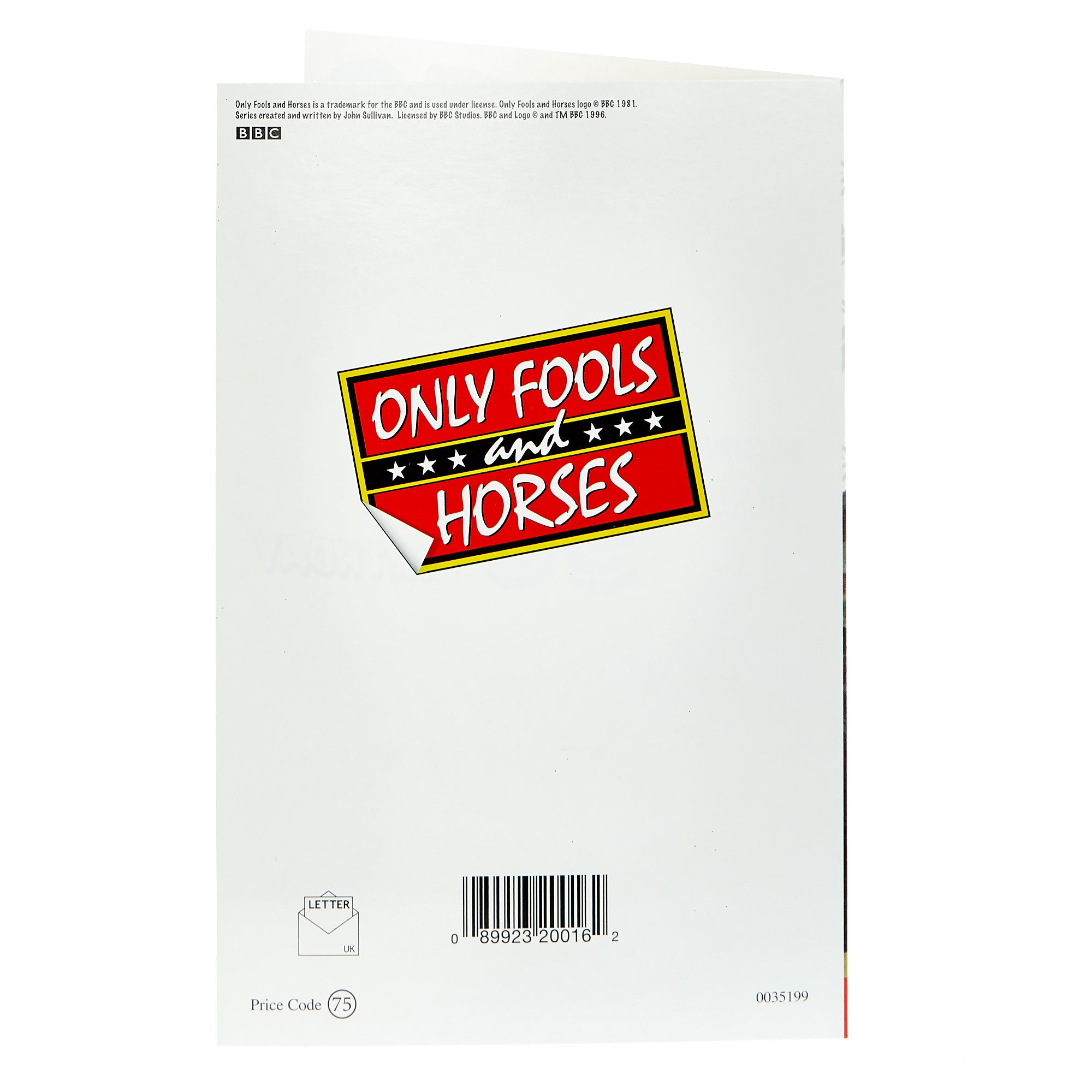 Only Fools & Horses 50th Birthday Card