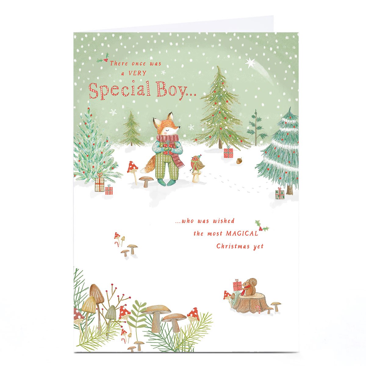 Christmas Card - There Once Was A Very Special Boy