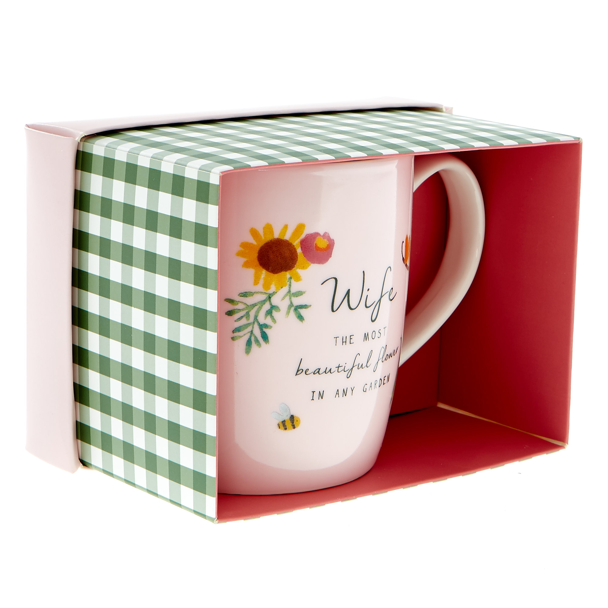Wife The Most Beautiful Flower In Any Garden Mug