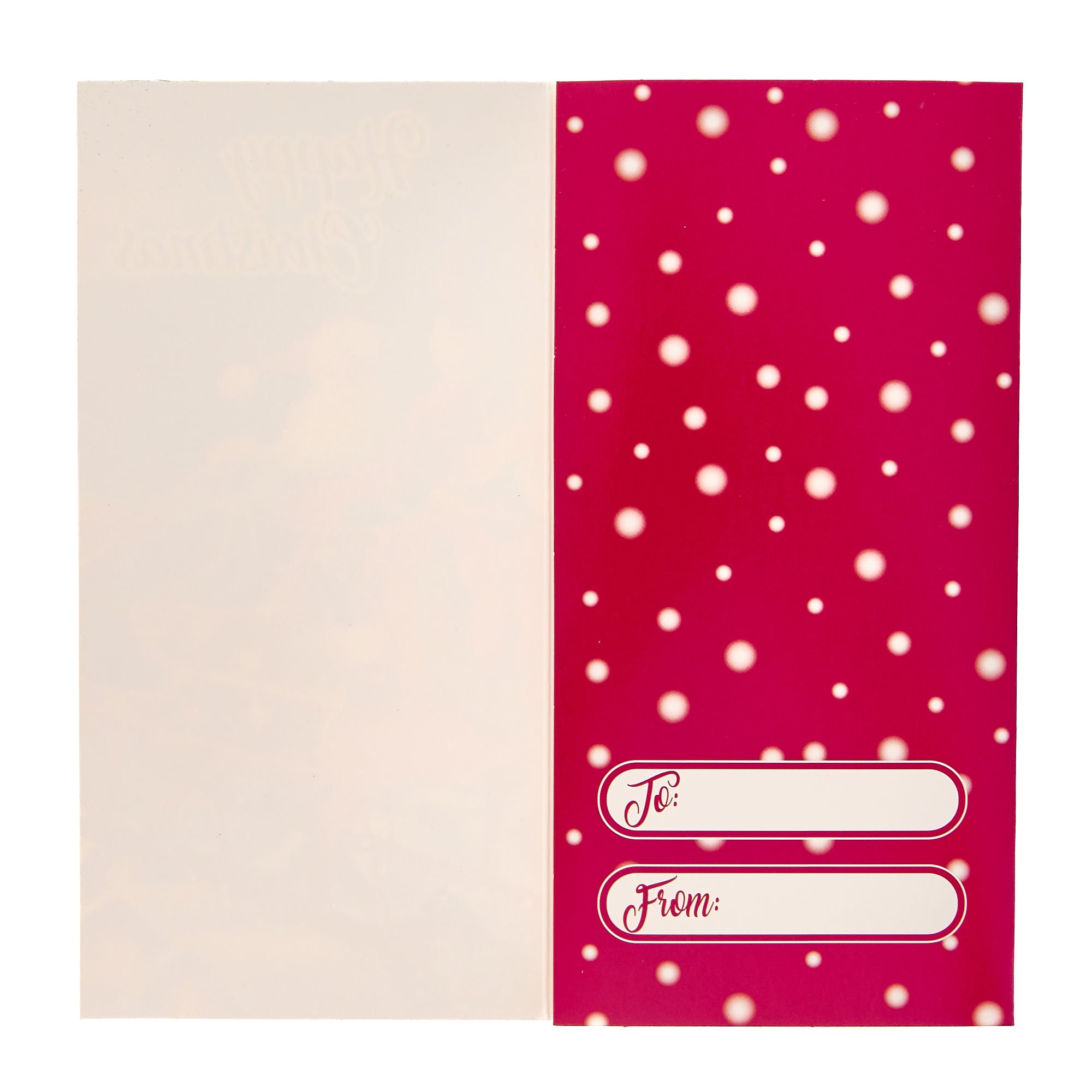 Traditional Christmas Money Wallets - Pack of 4