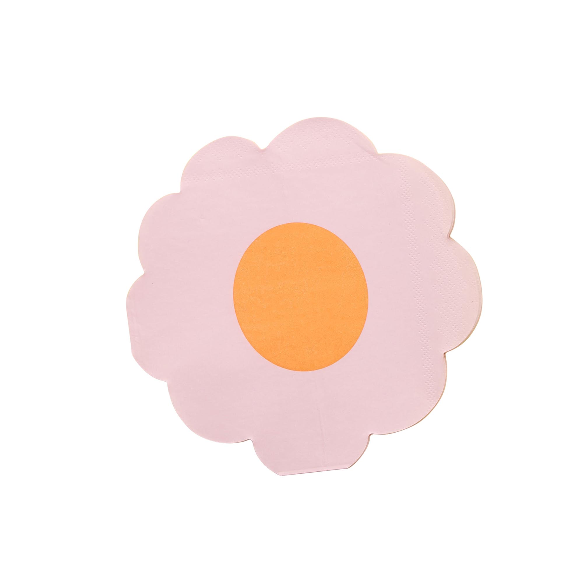 Flower-Shaped Paper Napkins - Pack of 16