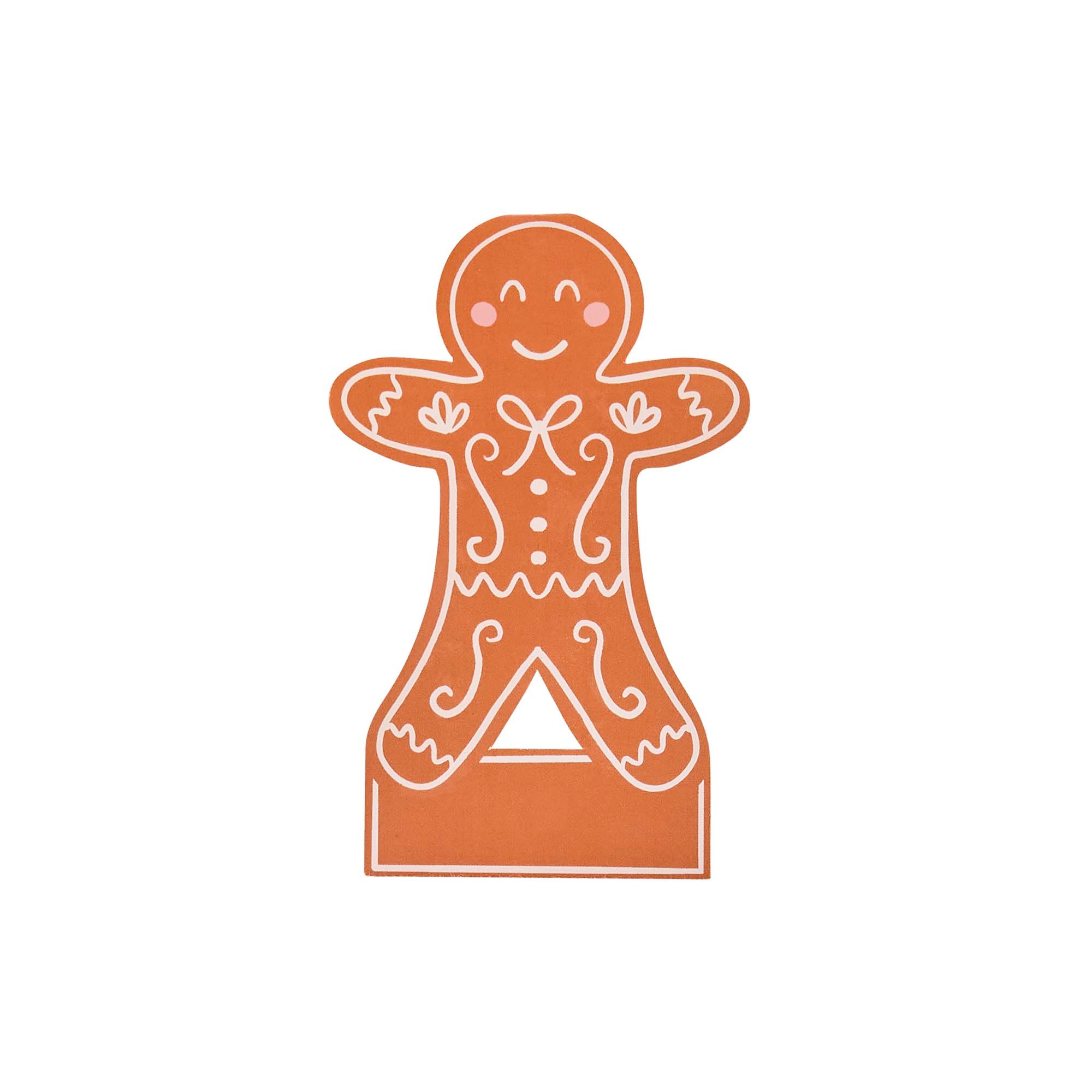 Gingerbread Man Place Cards - Pack of 10