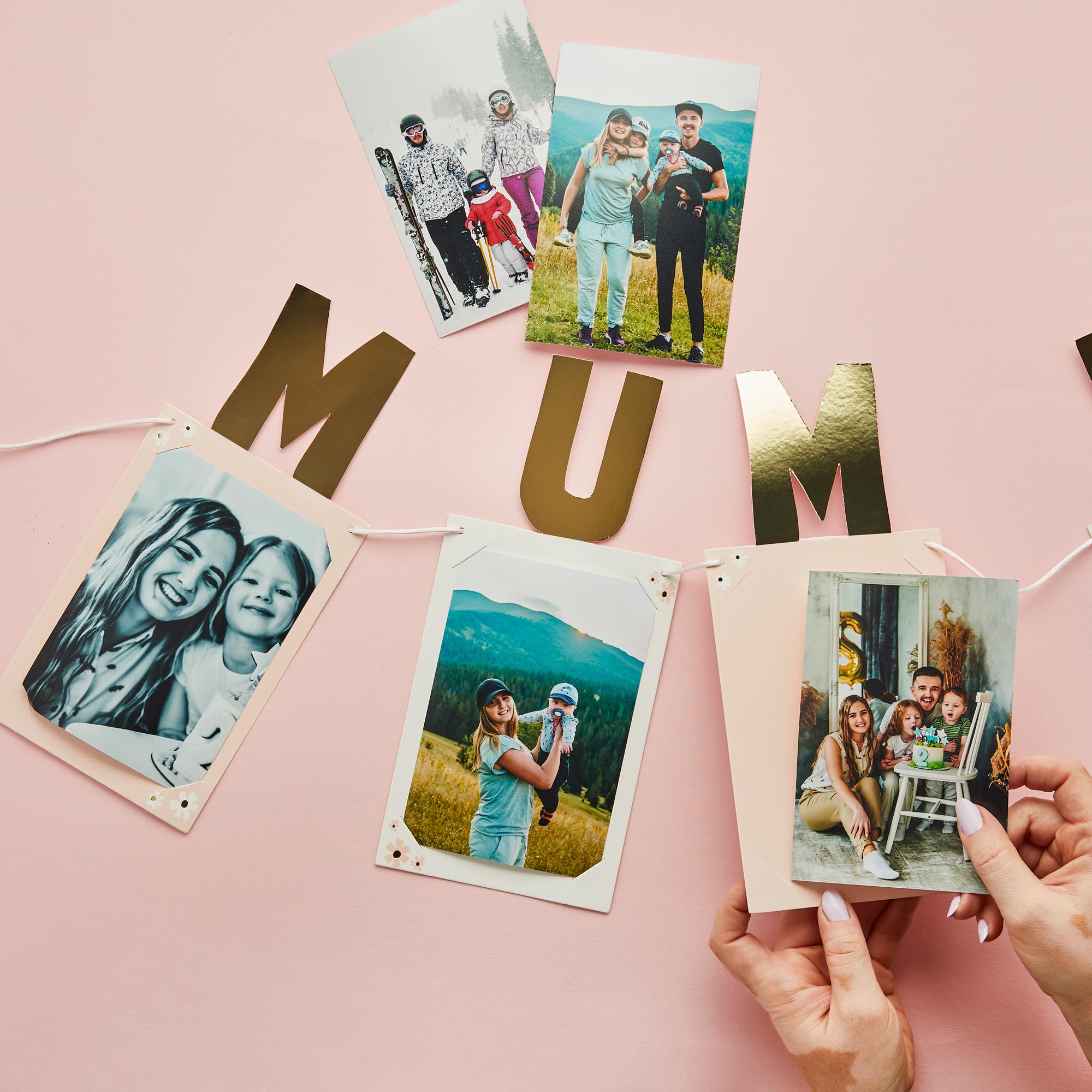 Best Mum Ever Photo Card Banner 3m