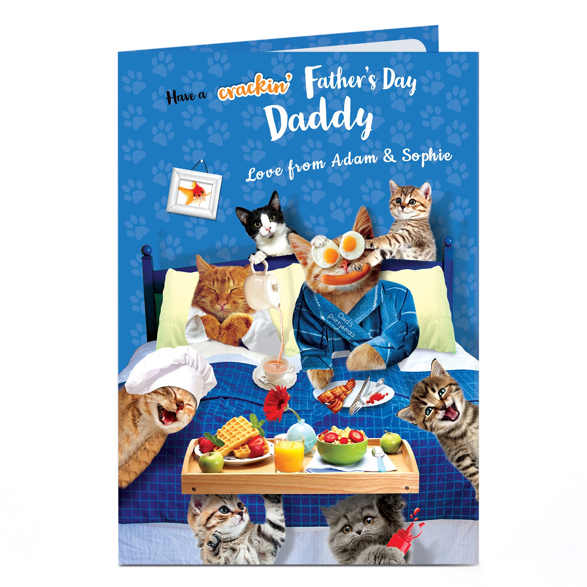 Personalised Father's Day Card - Crackin' Day Daddy