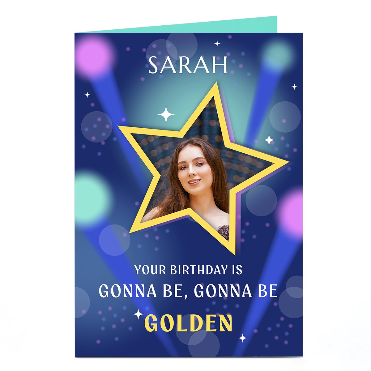 Photo Birthday Card - Gonna Be Golden