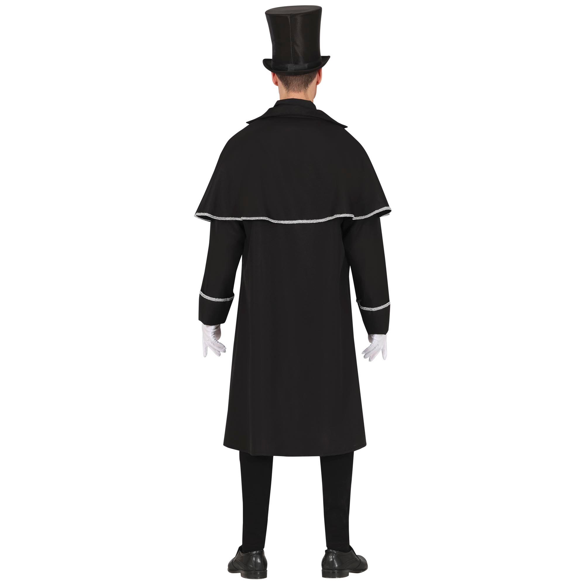 Silver Vampire Men's Adult Fancy Dress Costume