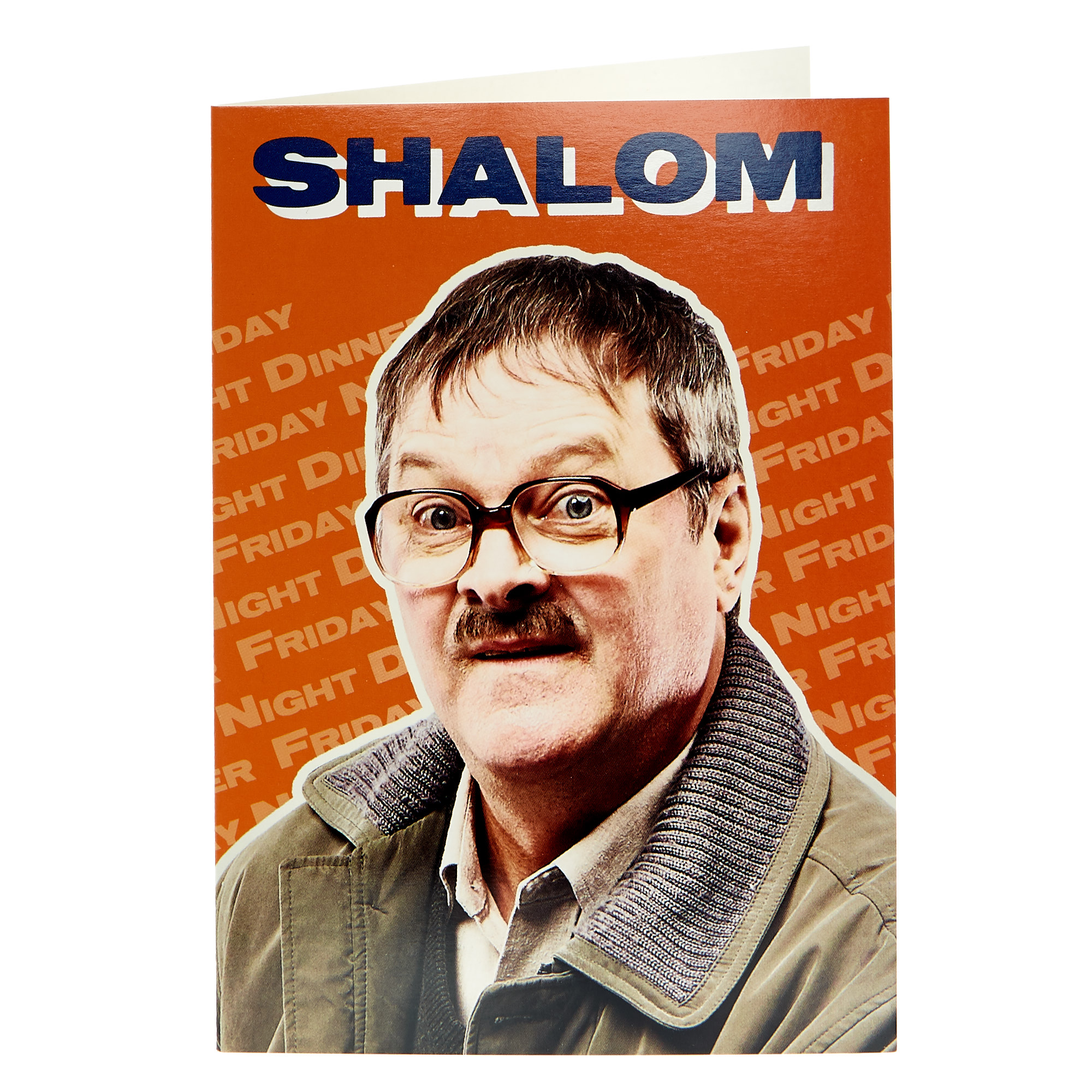 Friday Night Dinner Card - Shalom 