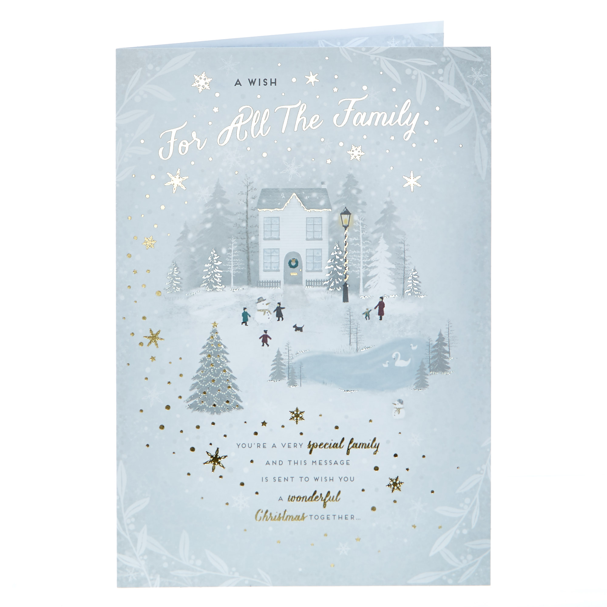 Christmas Card - A Wish For All The Family 
