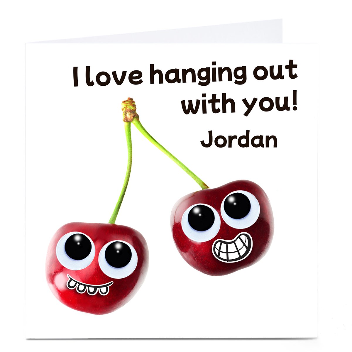 Personalised Hello Munki Card - Hanging Out With You