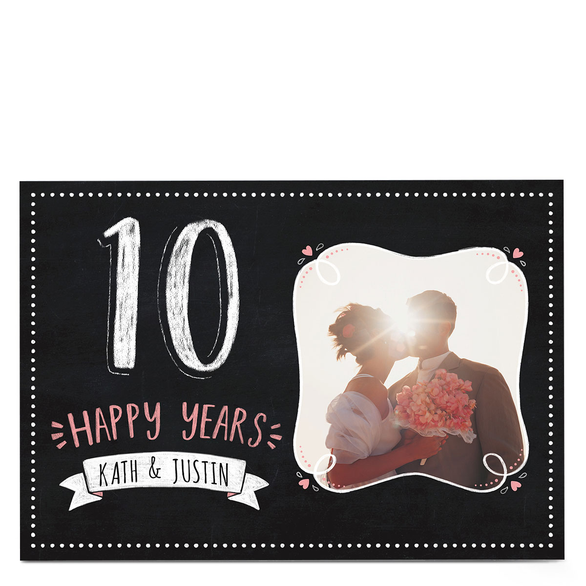 Photo Anniversary Card - Happy Years