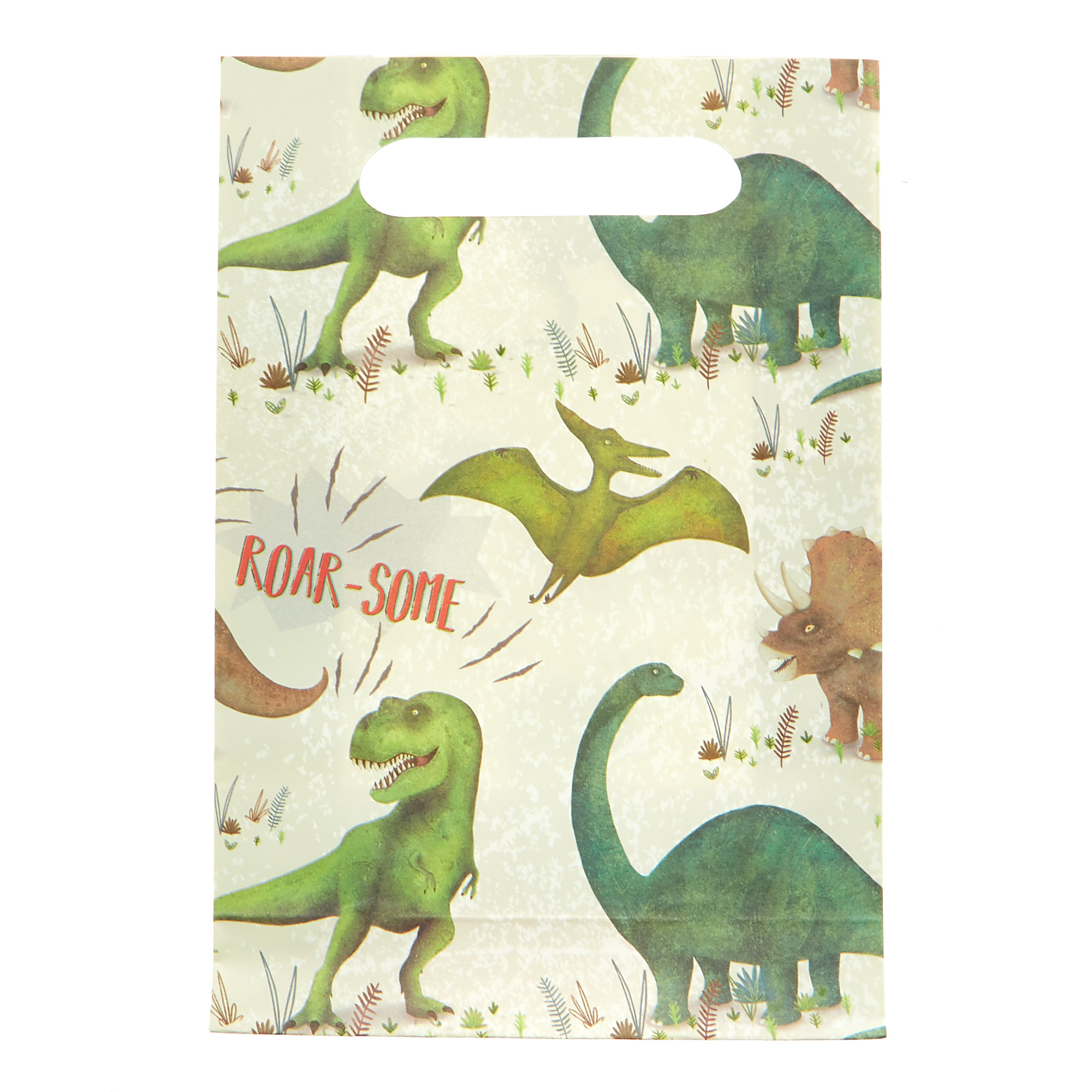 Roar-Some Dinosaur Party Tableware & Decorations Bundle - 8 Guests