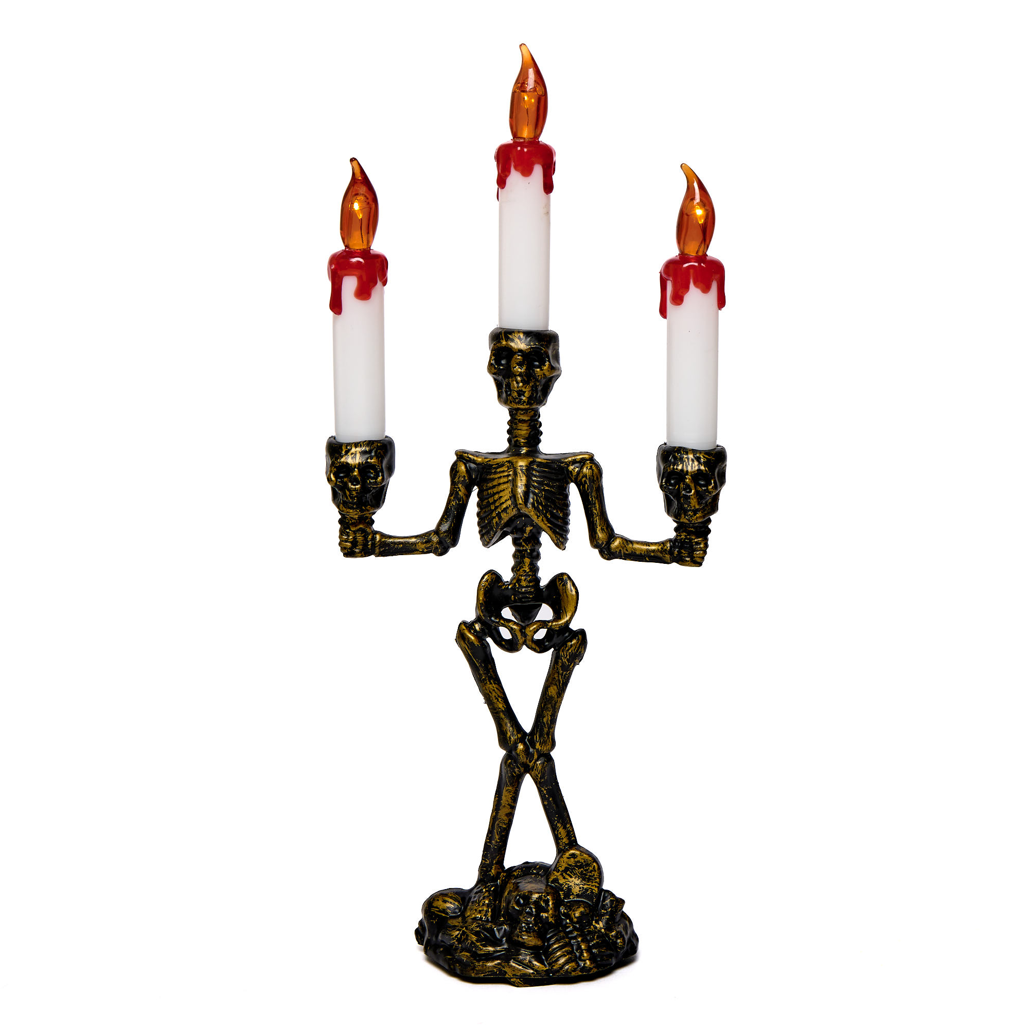 Skeleton Light-Up Candelabra
