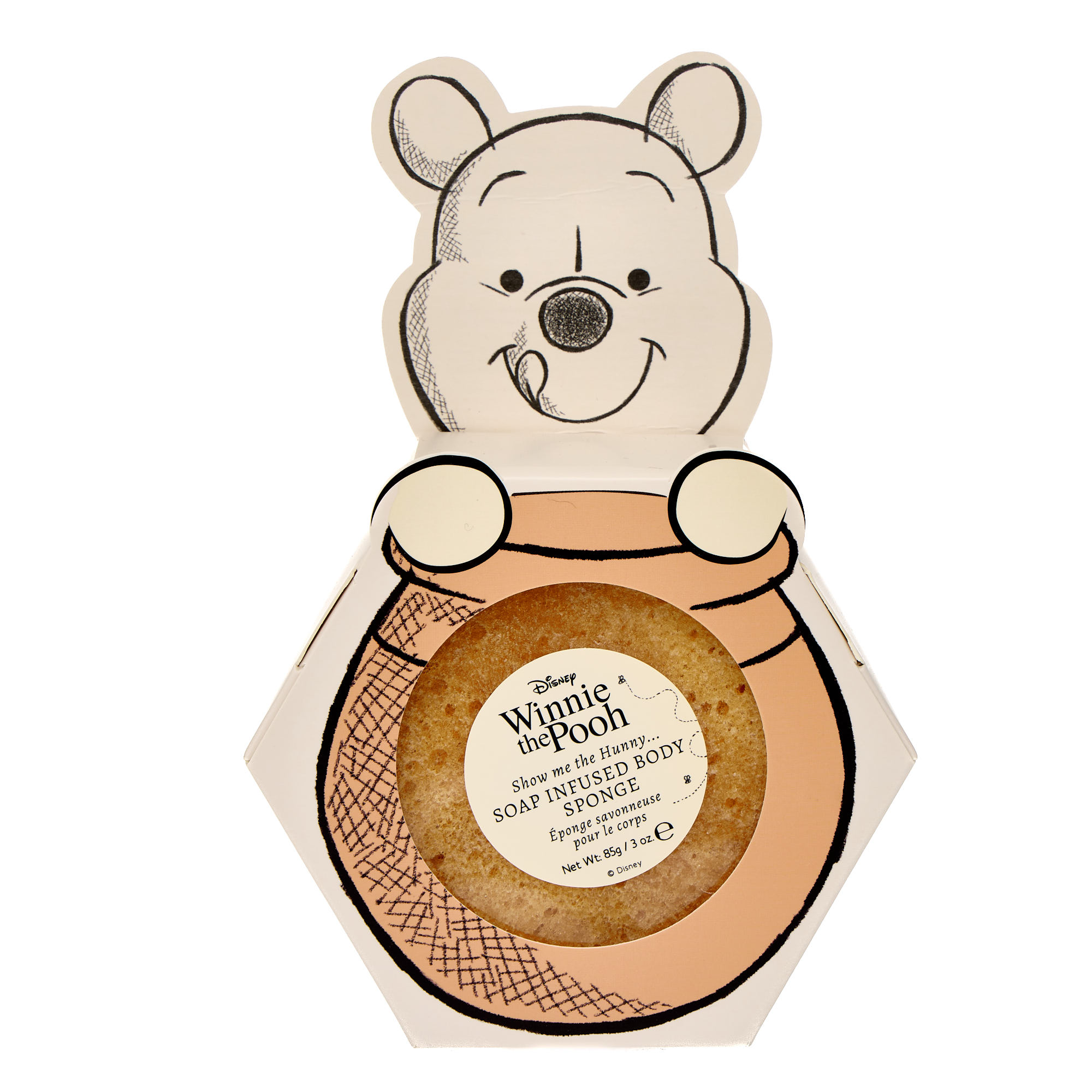 Mad Beauty Disney Winnie The Pooh Soap Infused Body Sponge