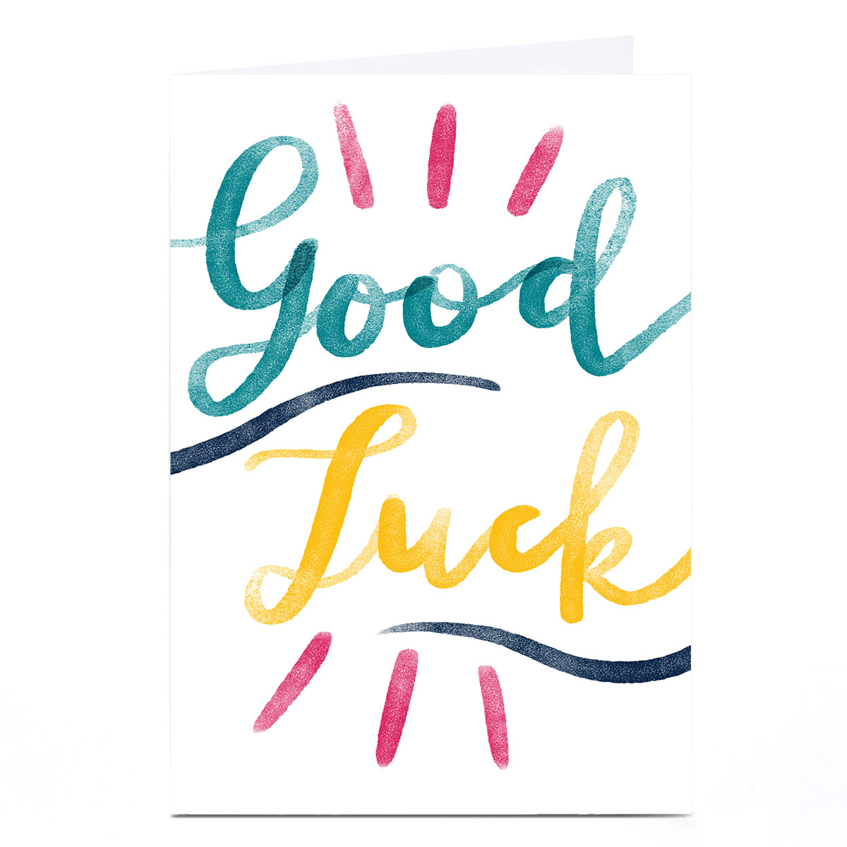 Personalised  Emma Valenghi Good Luck Card