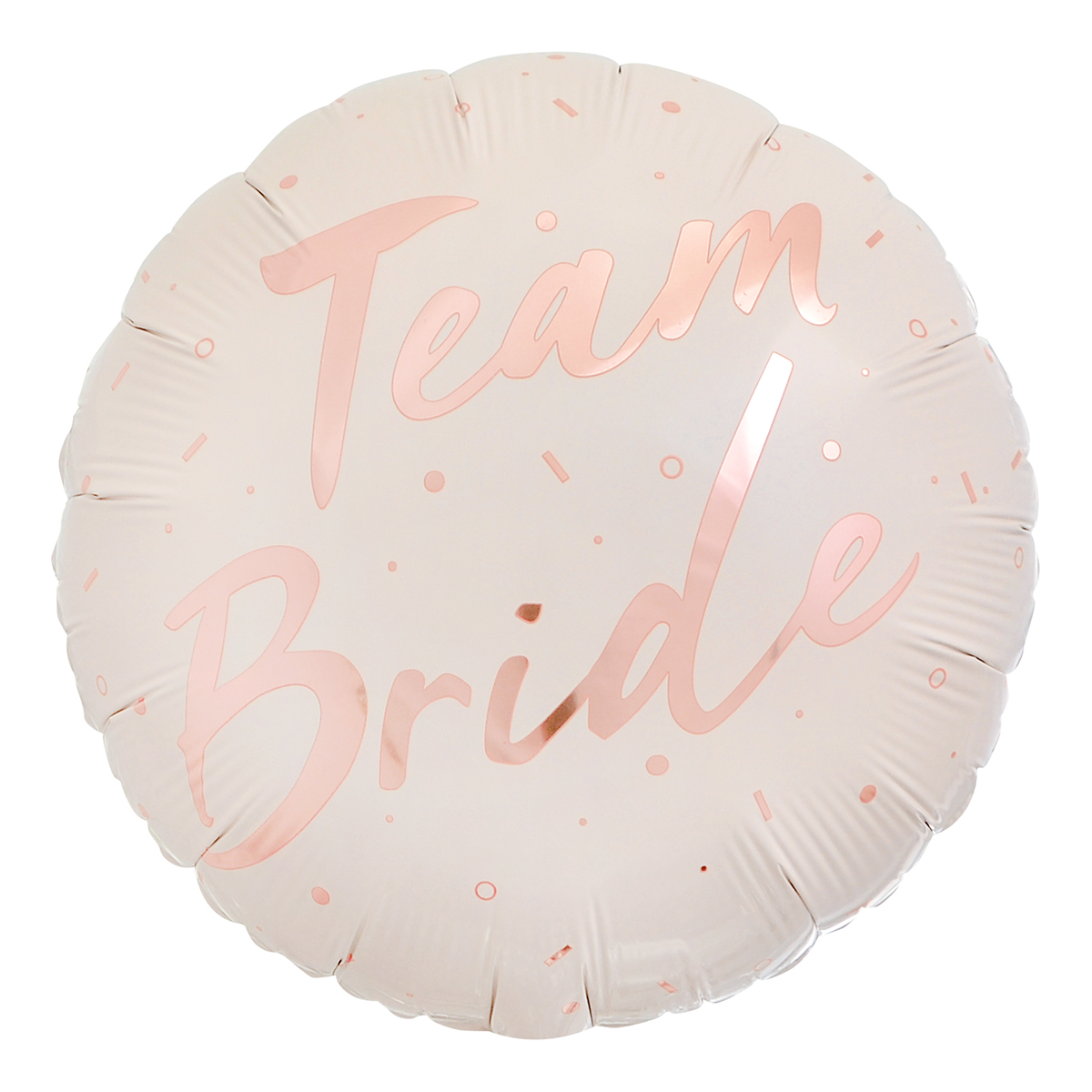 Team Bride 18-Inch Foil Helium Balloon