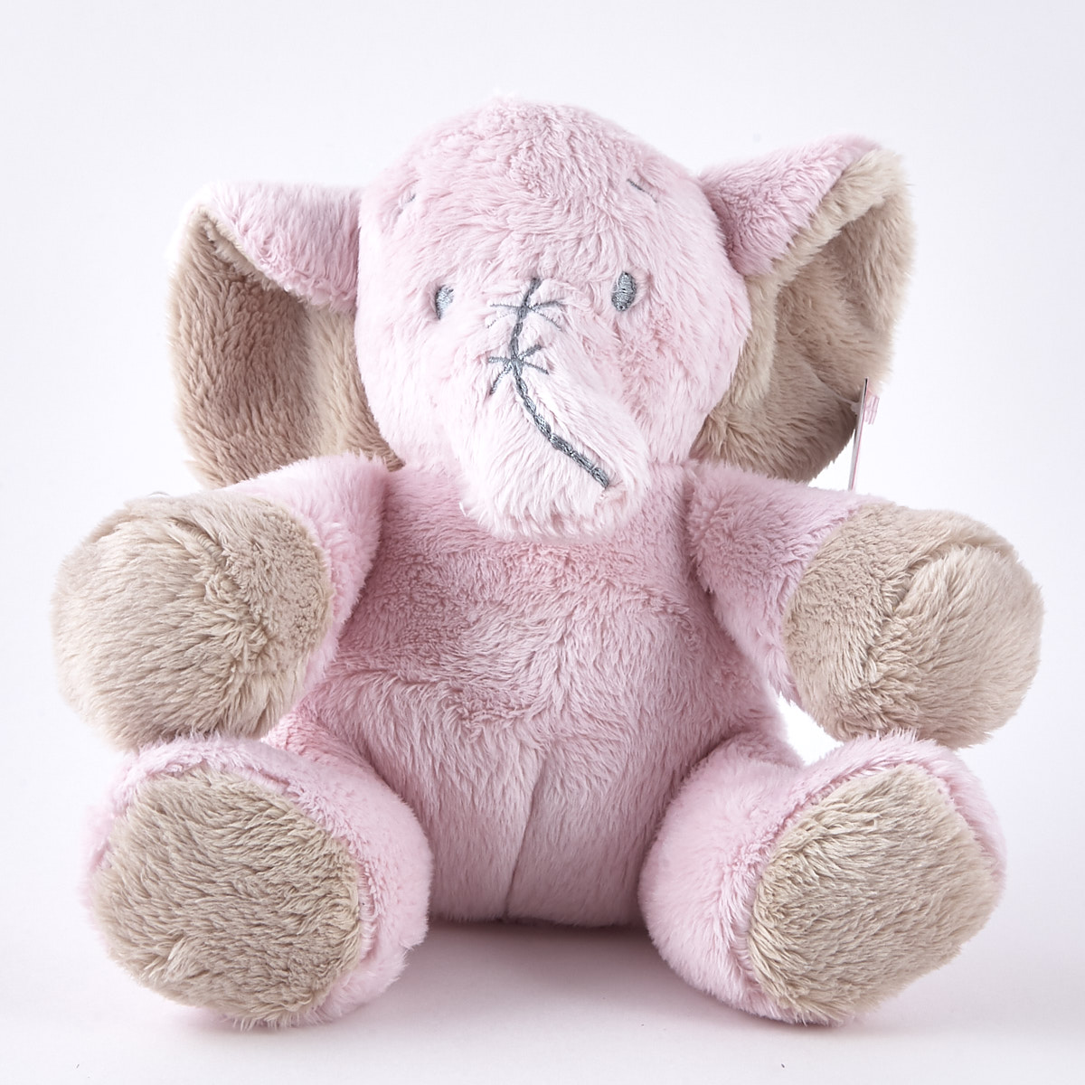 Tiny Treasures Pink Elephant Plush