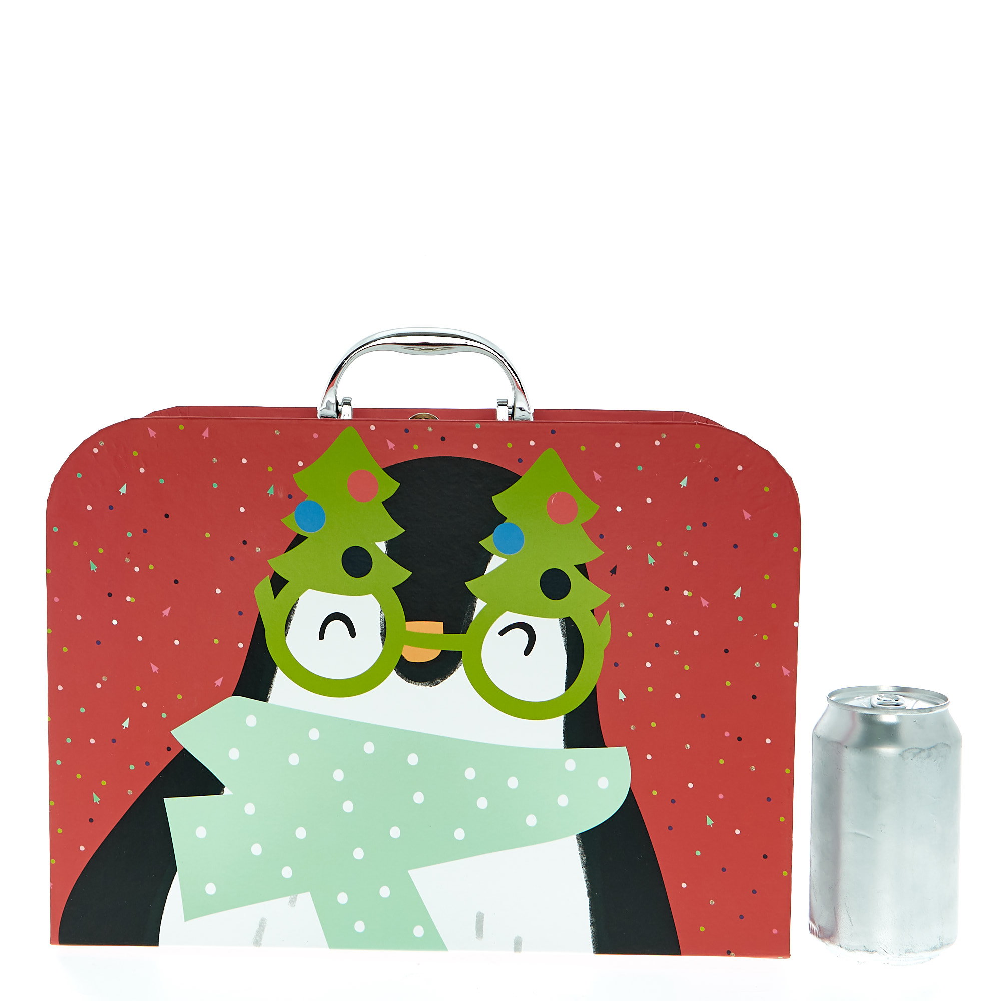 Santa & Penguin Luggage Gift Boxes - Set Of 2 