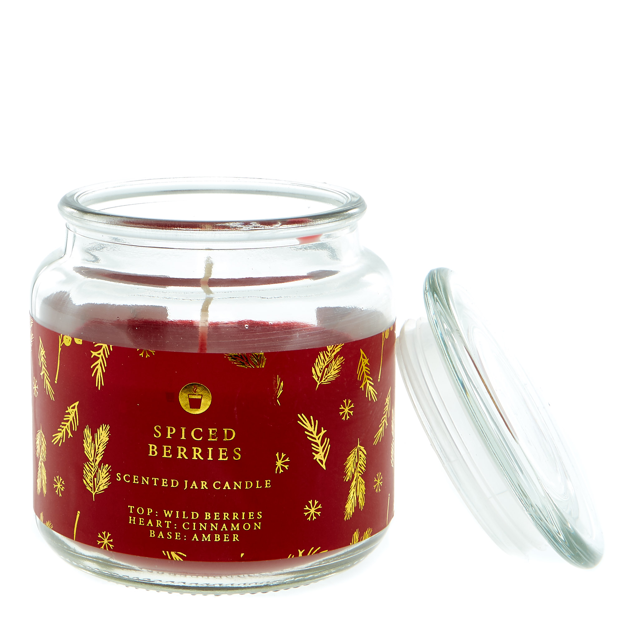 Spiced Berries Scented Jar Candle