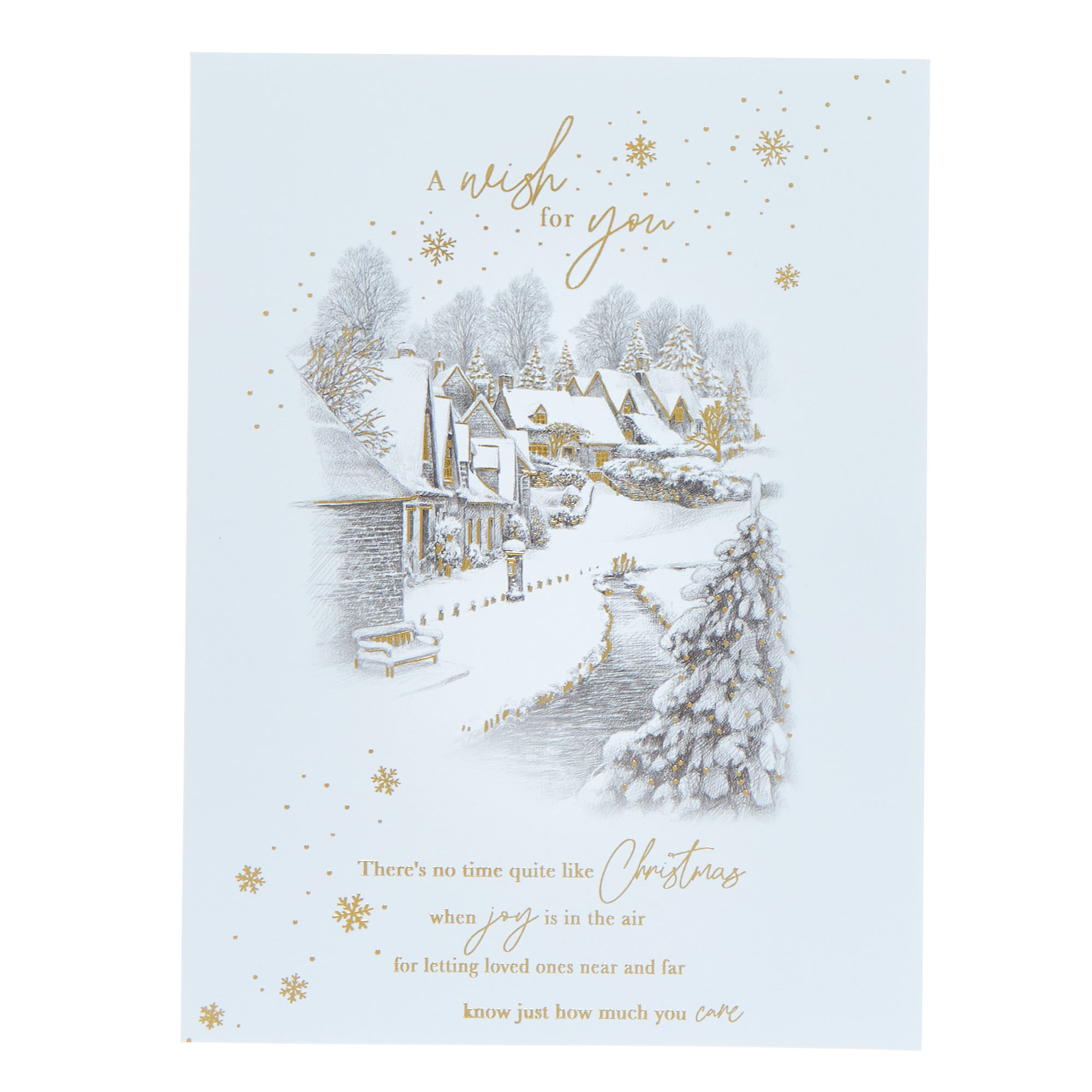 10 Deluxe Boxed Charity Christmas Cards - Classic Sketch (2 Designs)