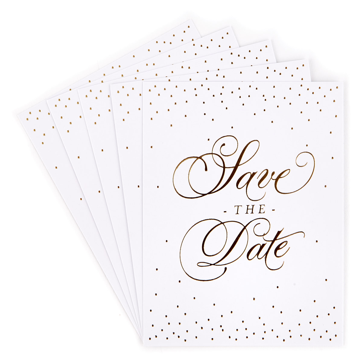 Save The Date Wedding Postcards - Pack of 12