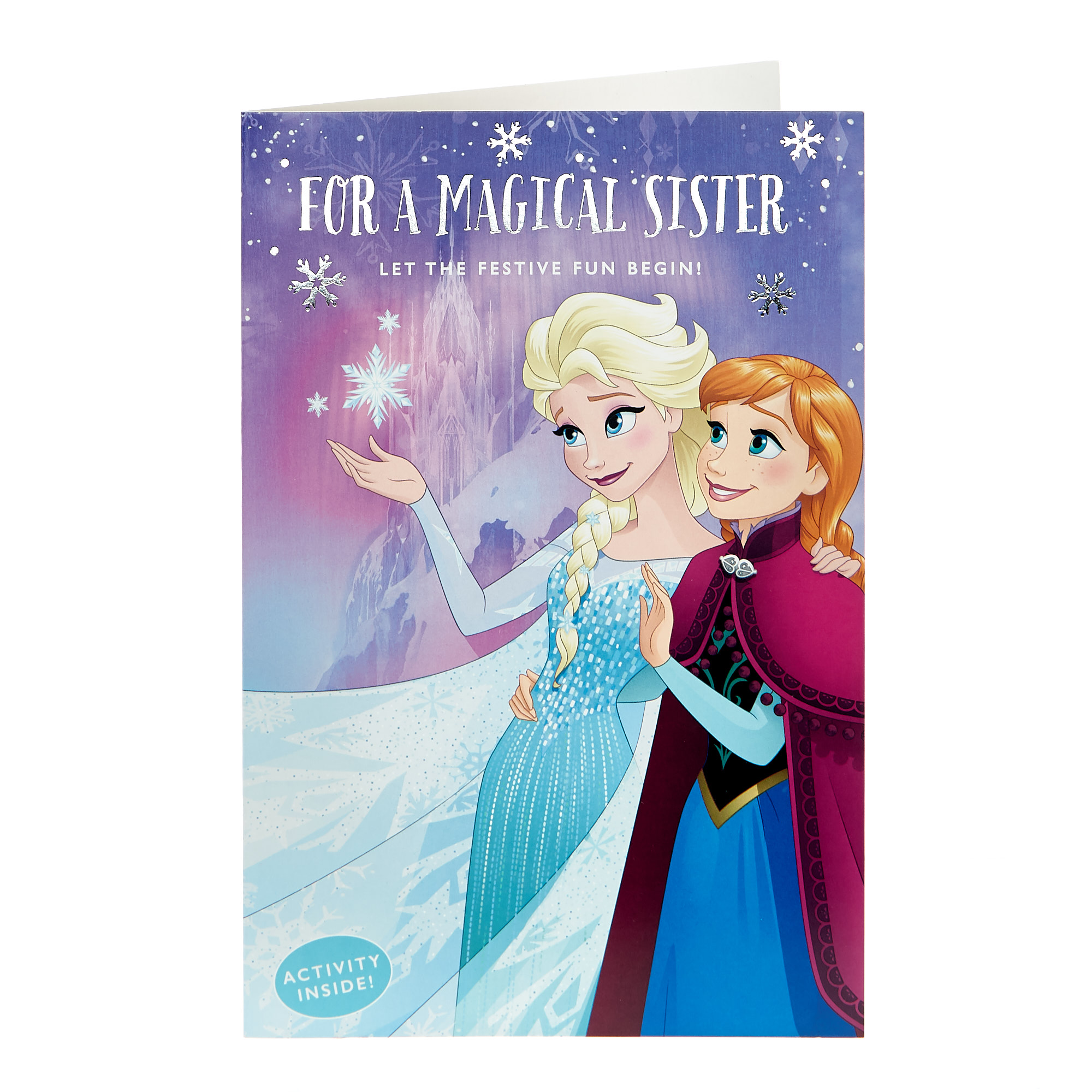 Frozen Christmas Card - Magical Sister
