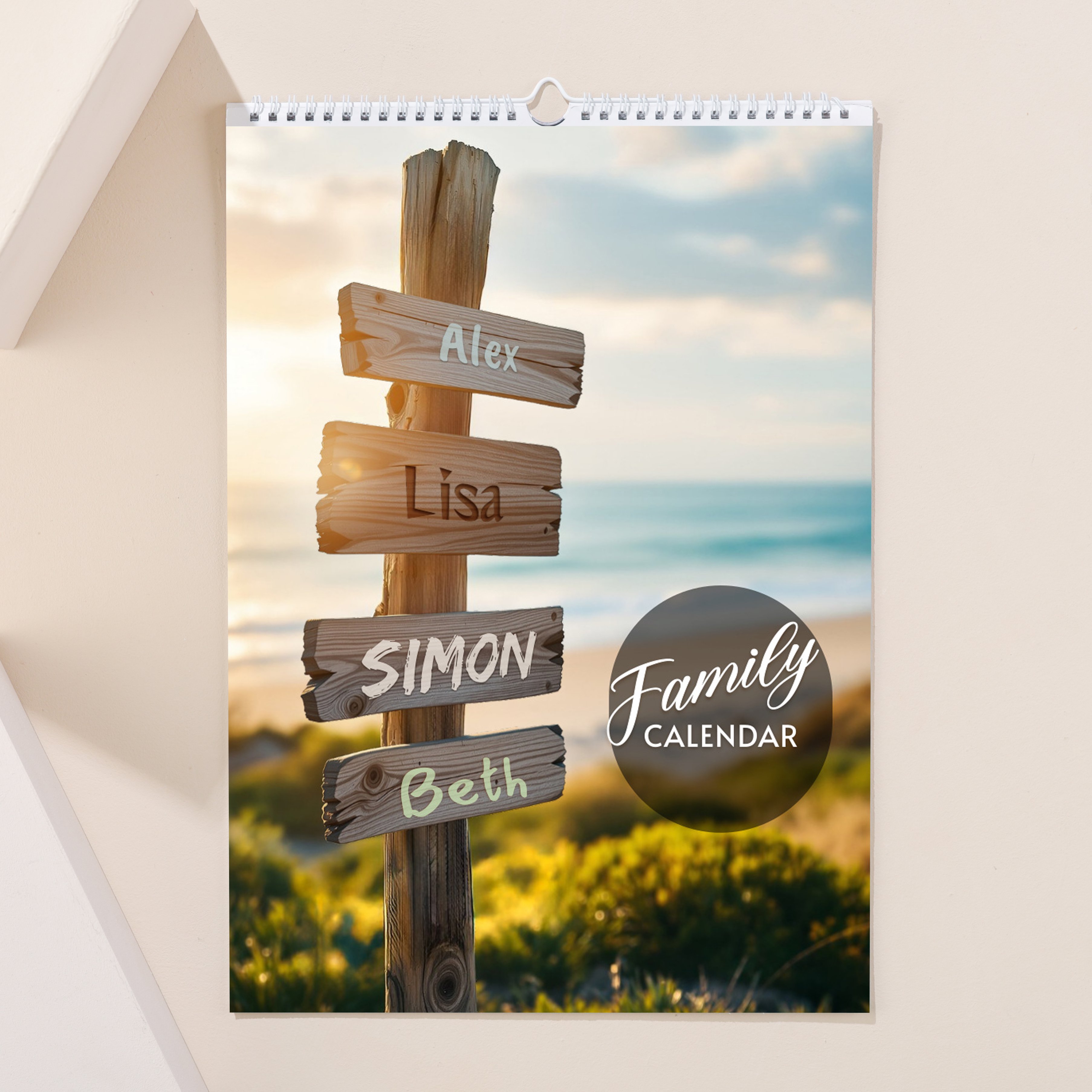 Personalised Our Family Calendar