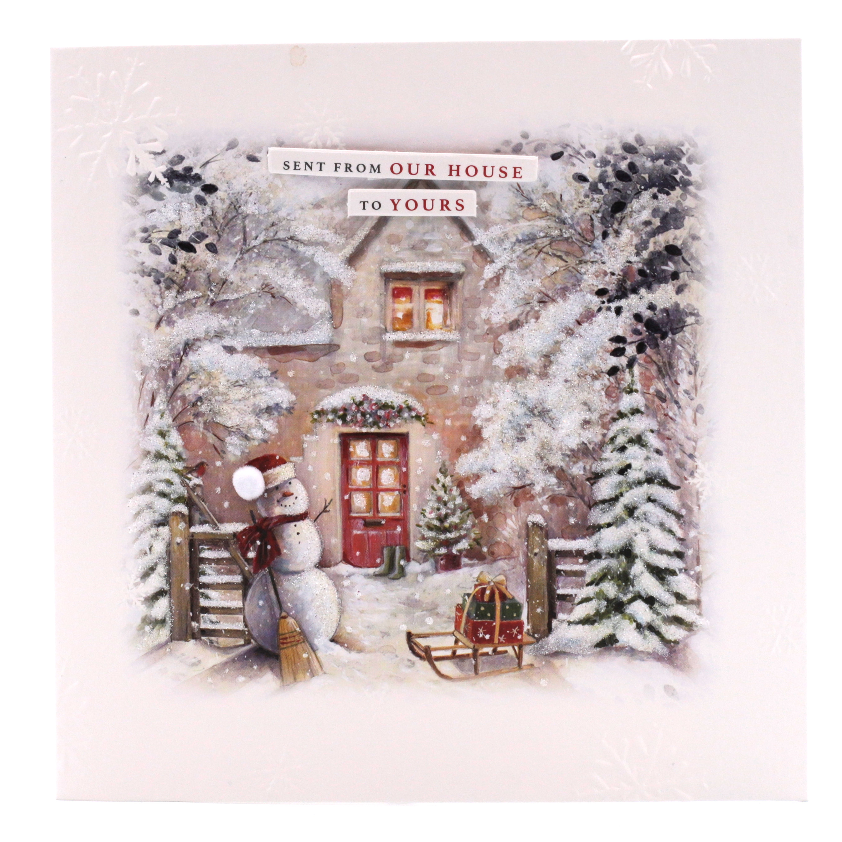 Boutique Collection Christmas Card - From House To House