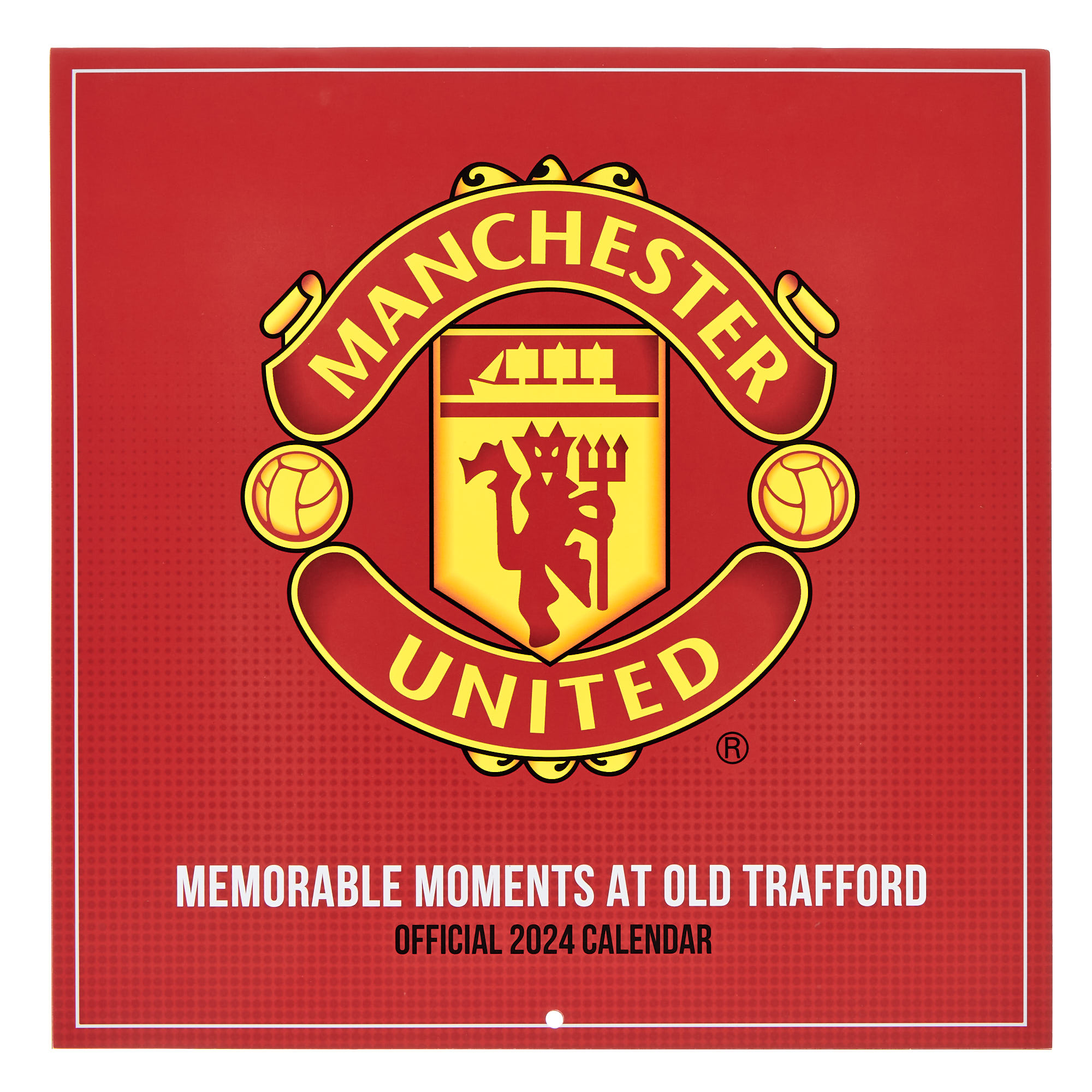 2024 Manchester United Memorable Moments Square Calendar