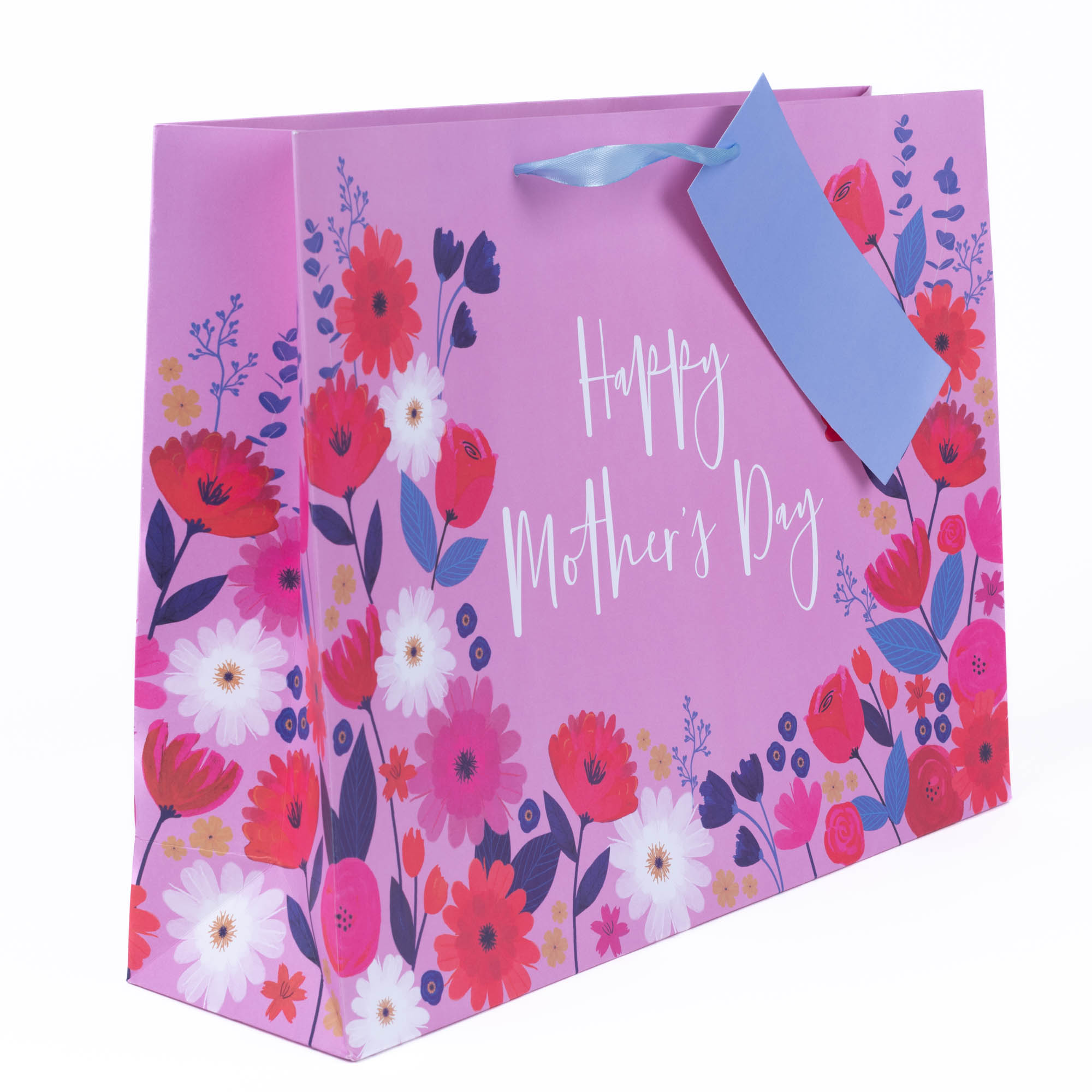 Happy Mother's Day Botanical Extra Large Landscape Gift Bag