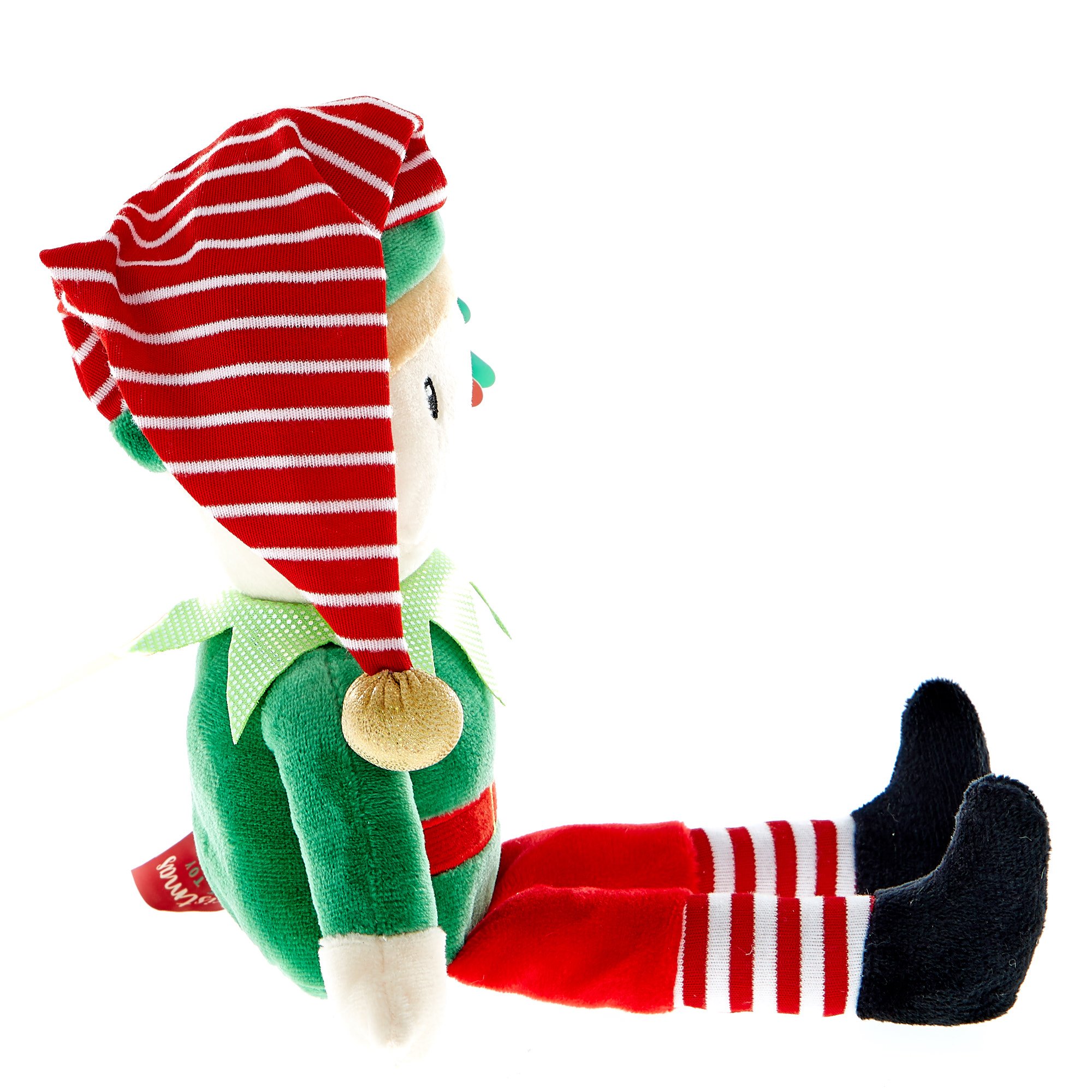 Elf Boy Christmas Soft Toy 